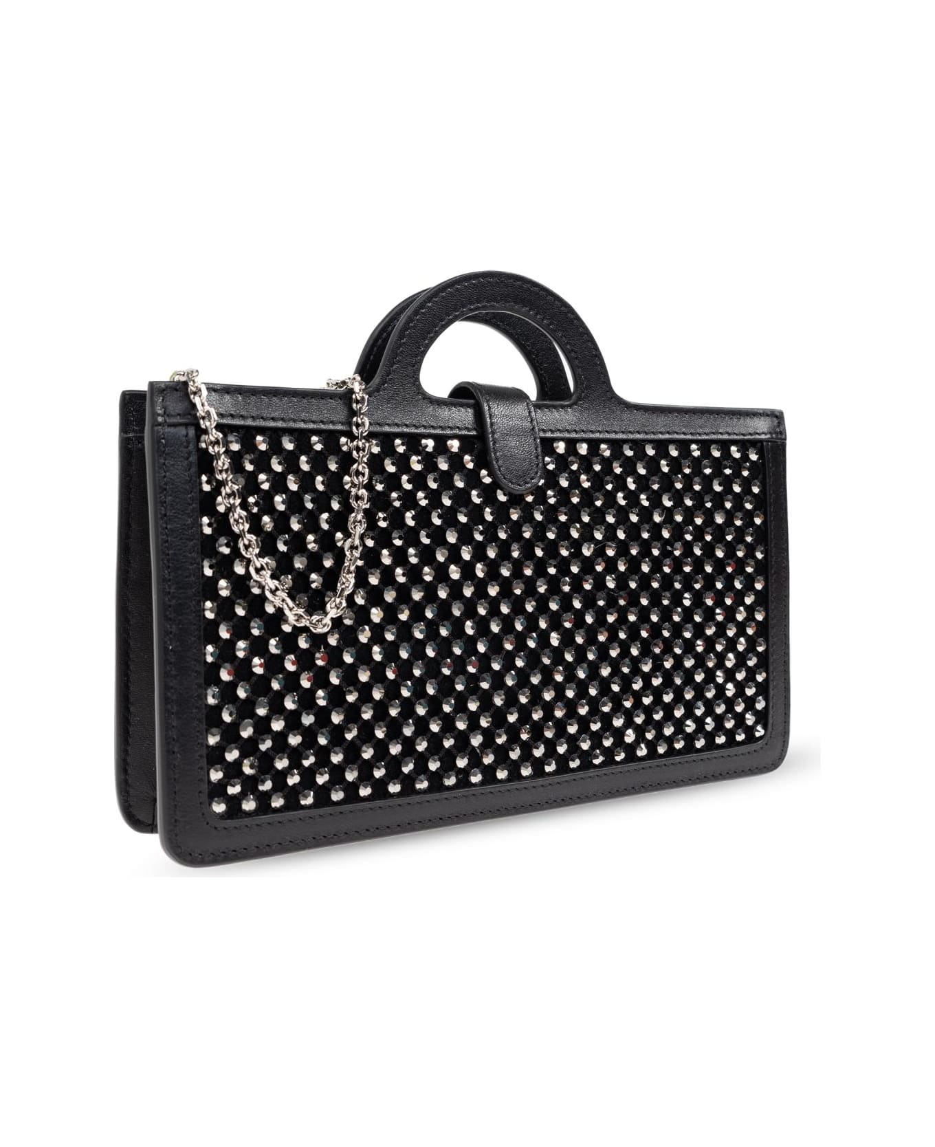 Marni Wallet On A Chain - Black
