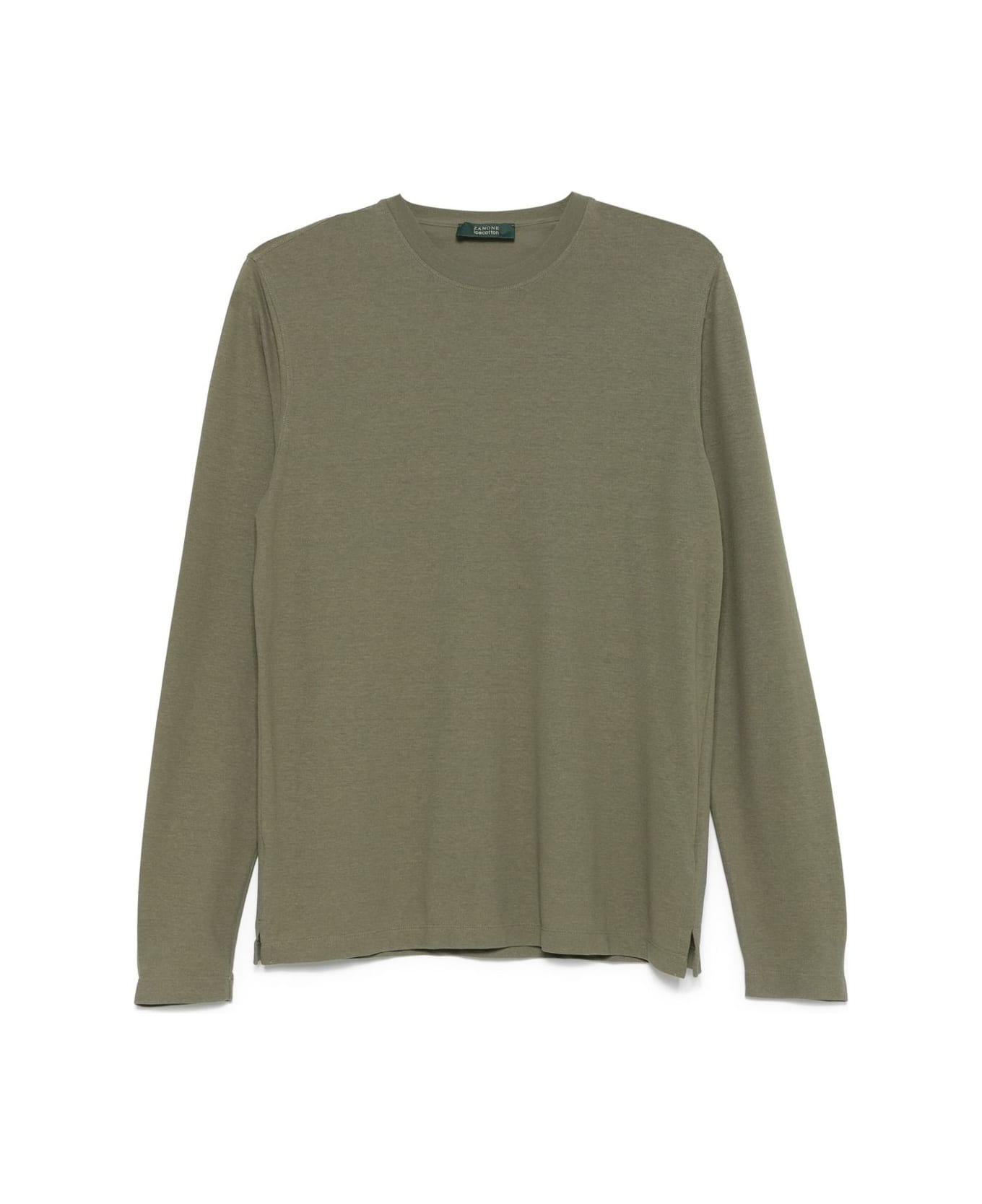 Zanone Cotton T-shirt - Green