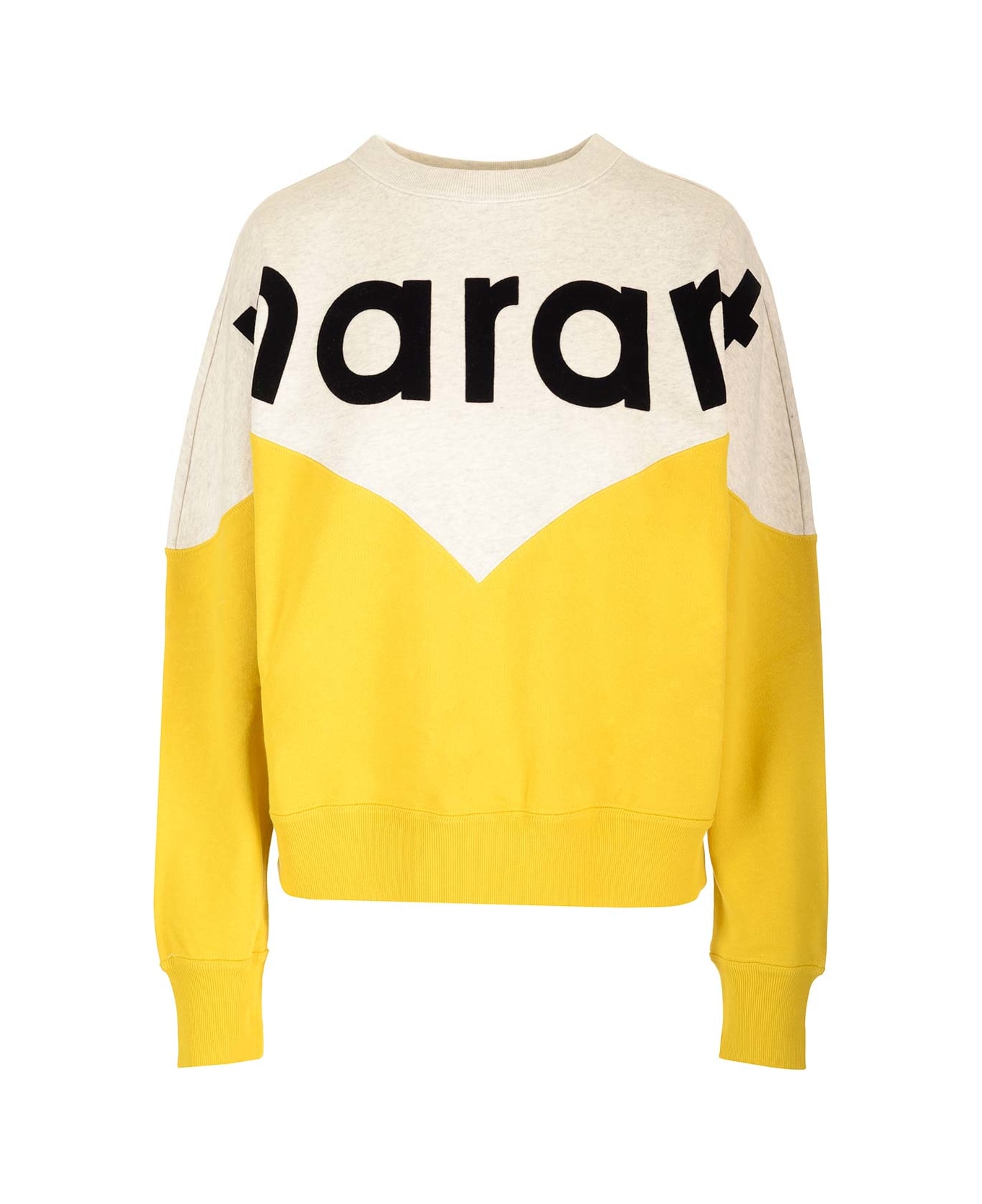 Marant Étoile Houston Sweatshirt - Yellow フリース