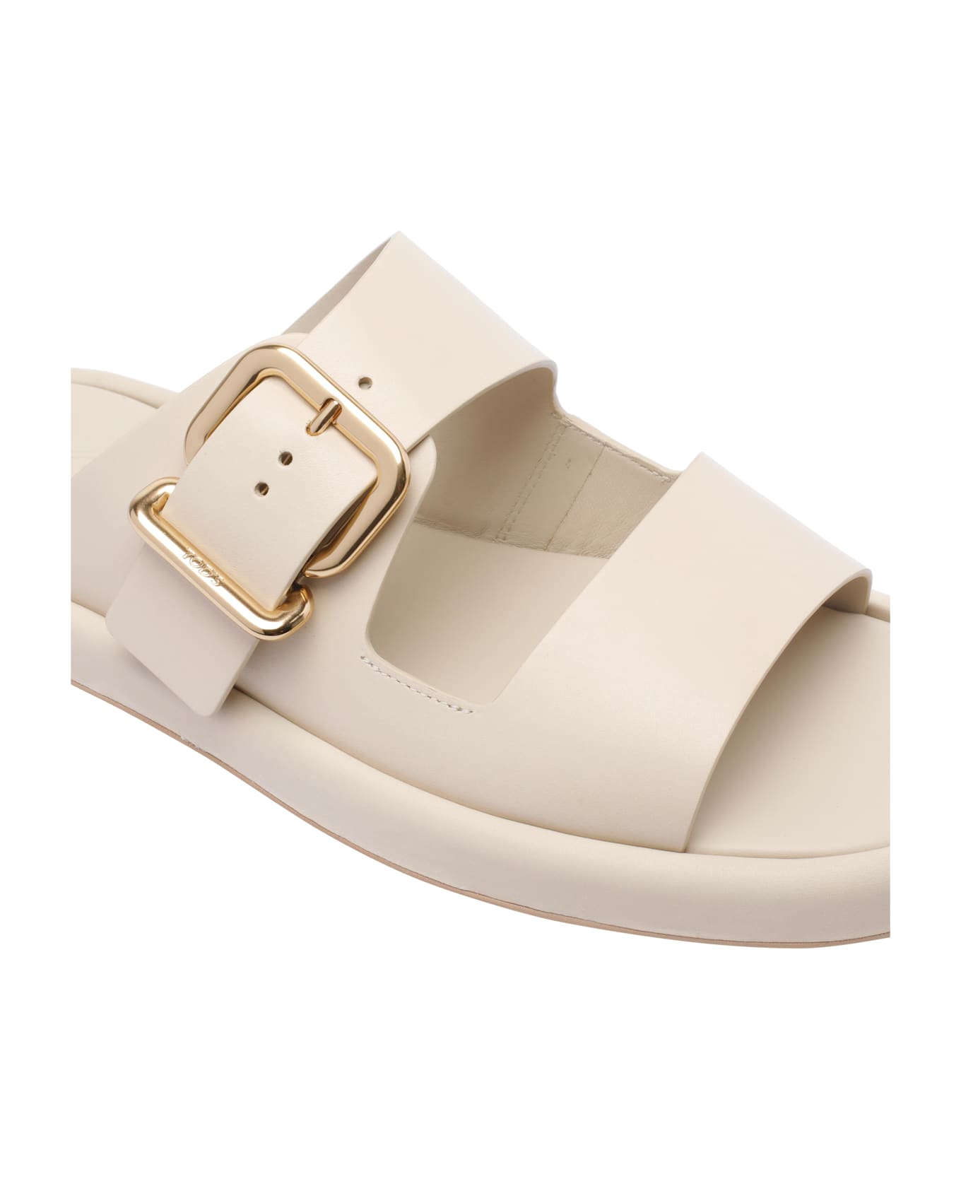 Tod
s Leather Sandals - Beige