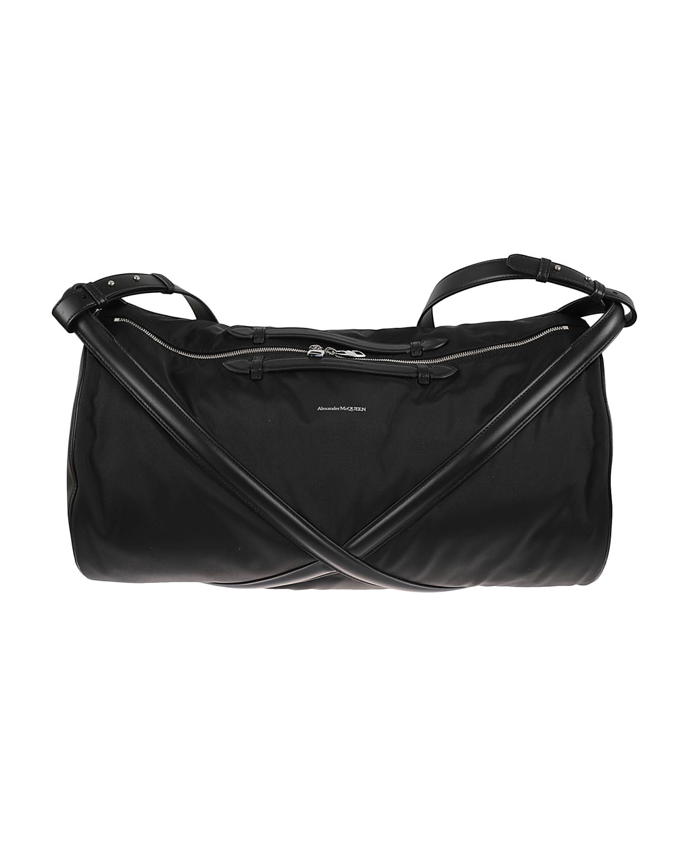 Alexander McQueen Top-zip Gym Bag - Black