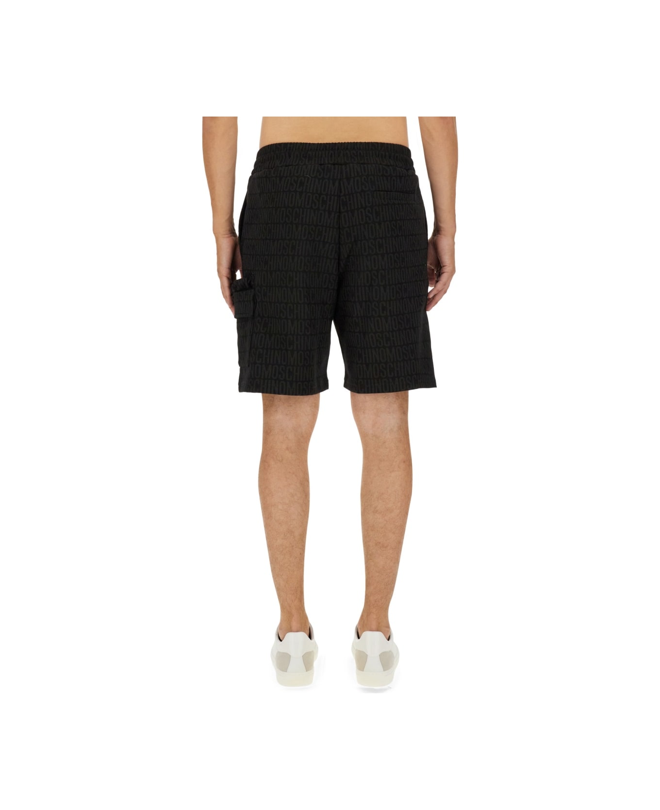 Moschino Sweatshirt Bermuda - BLACK