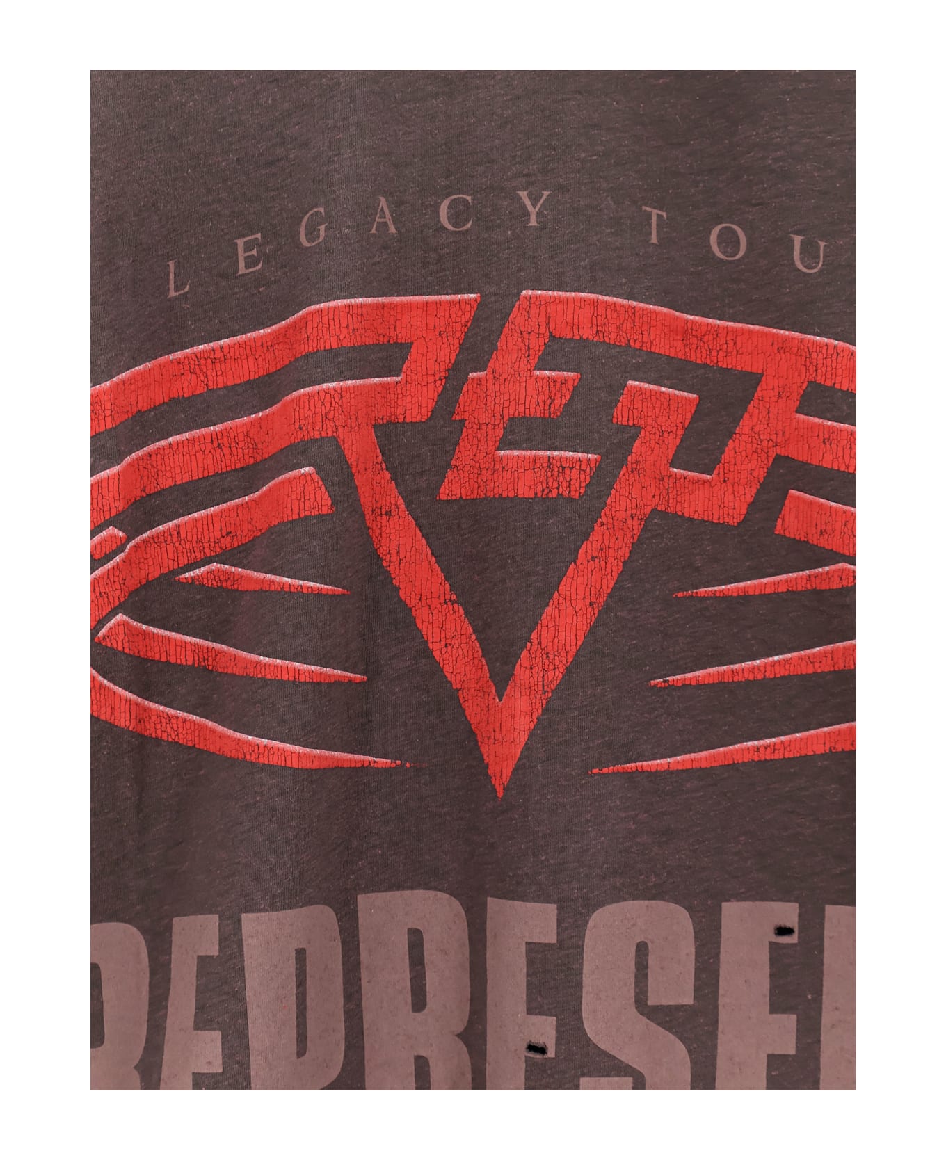 REPRESENT Living Legacy Reversible Organic Cotton And Hemp T-shirt - Black
