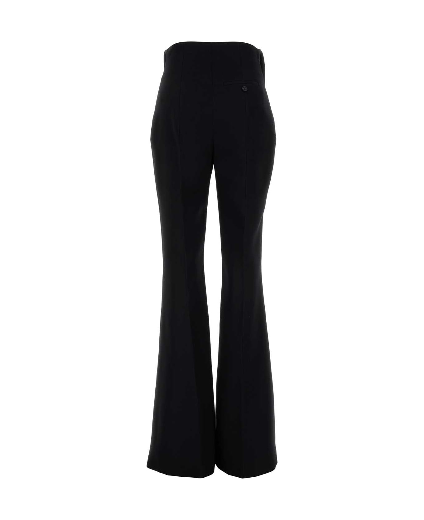 Alexander McQueen Flared Pants - Black