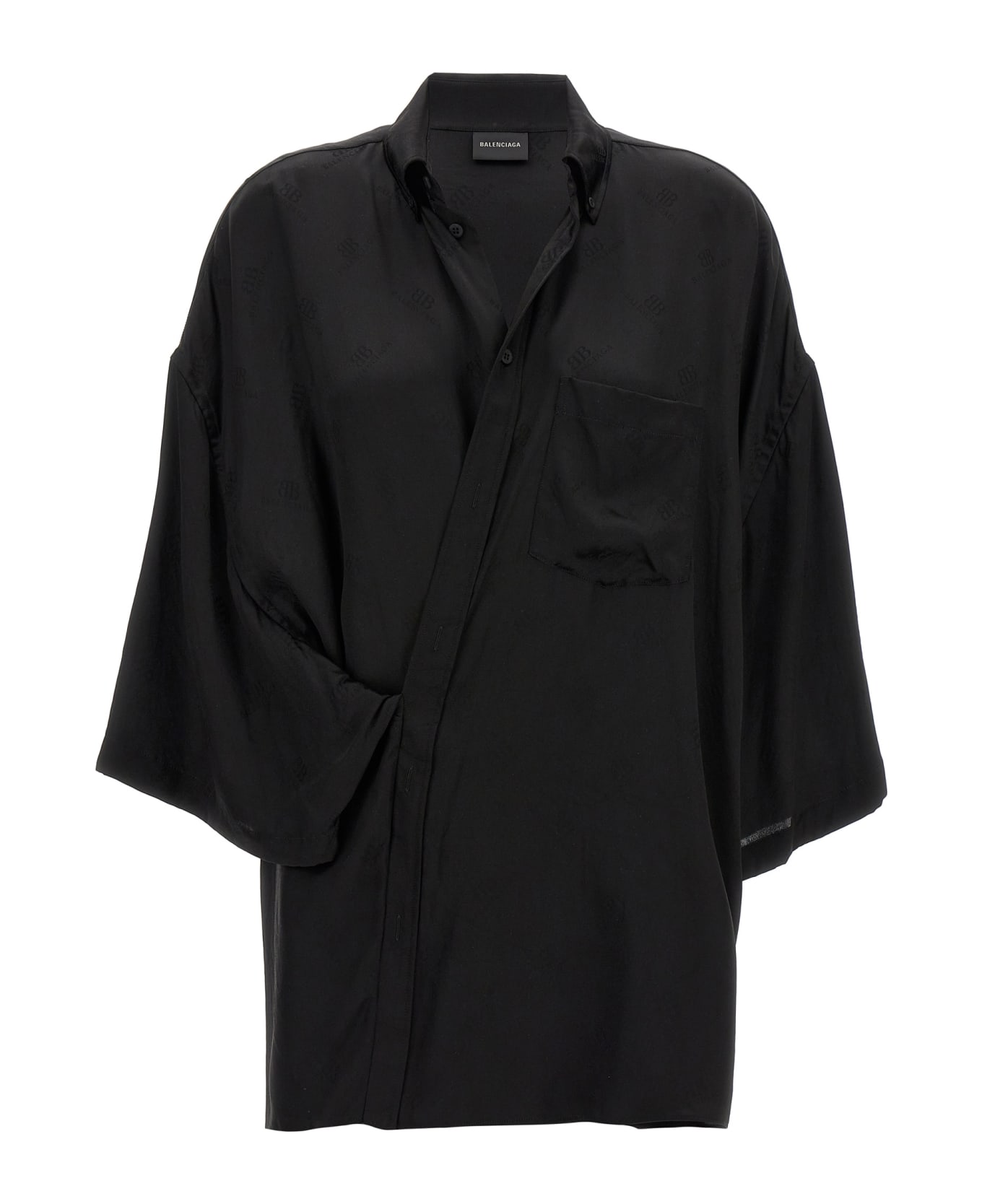 Balenciaga 'wrap' Shirt - Black  