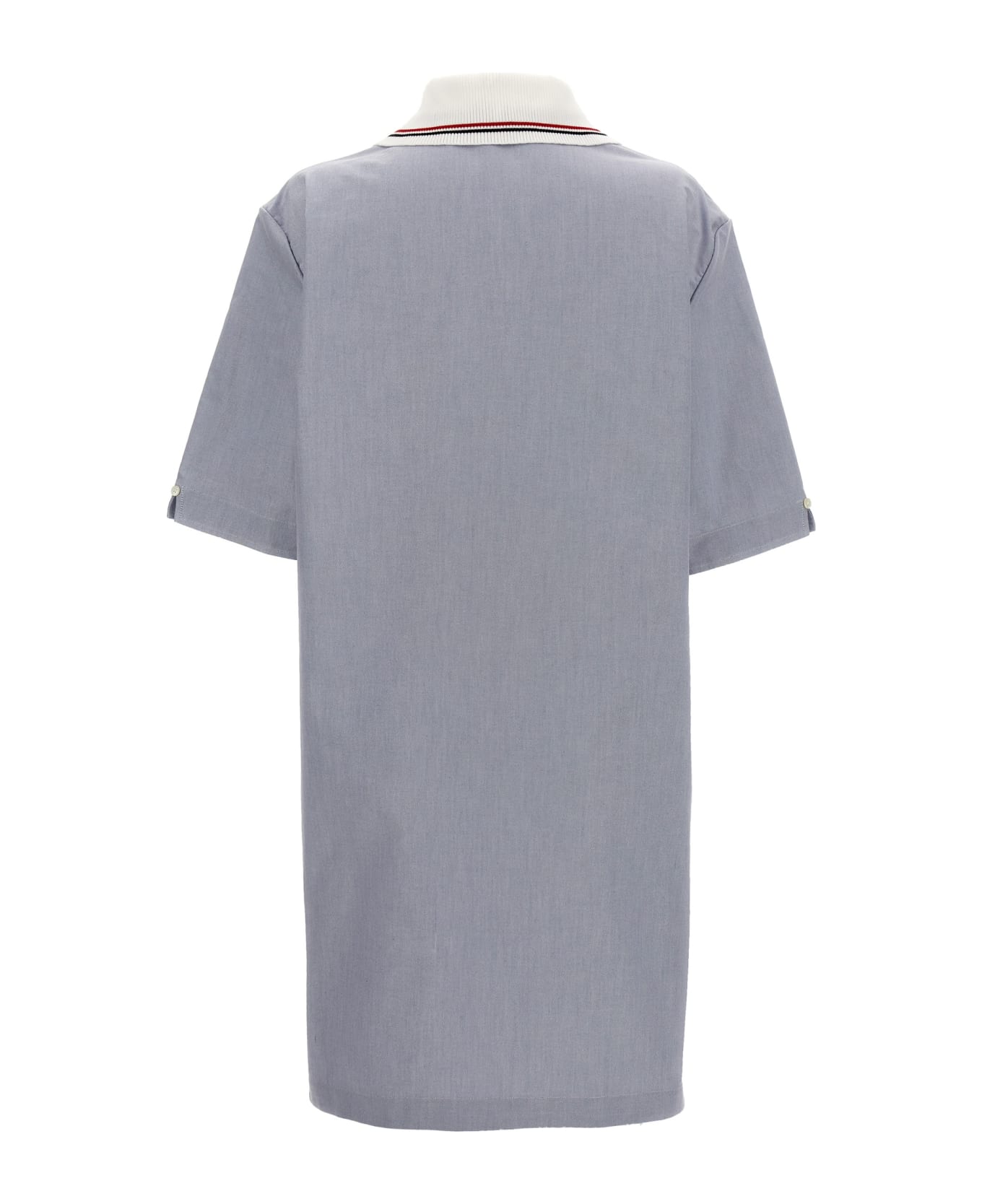 Thom Browne 'broderie Anglaise' Dress - Light Blue