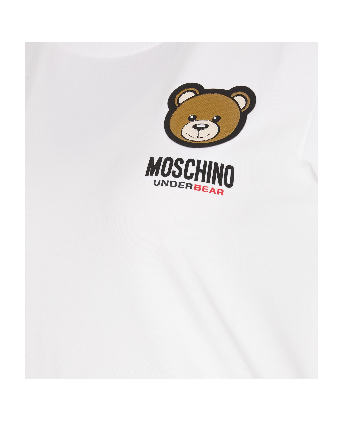 Moschino Underbear Logo T-shirt - Bianco