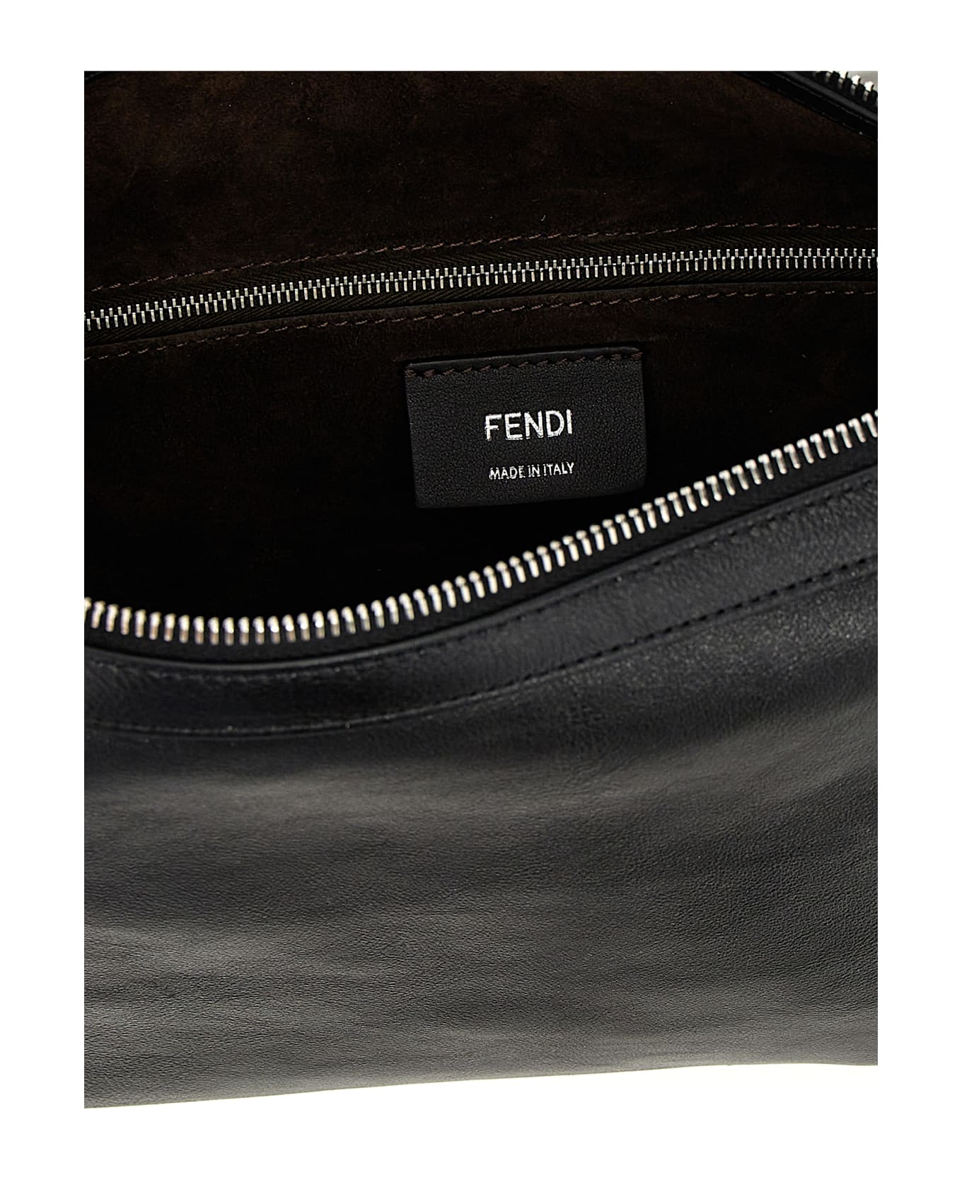 Fendi 'simply Fendi Medium' Shoulder Bag - Black  