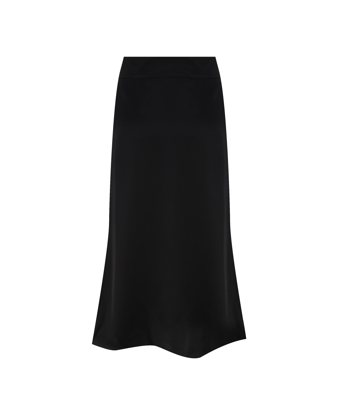 Art Dealer Sequins Midi Skirt - Black