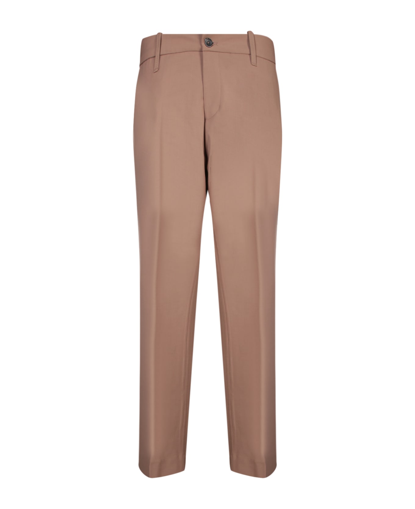 Nine in the Morning Telana Brown Tailored Trousers By Nine In The Morning - Brown ボトムス