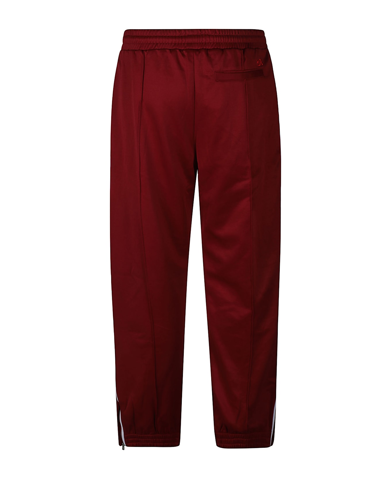 Wales Bonner Essence Track Pants - Burgundy Red