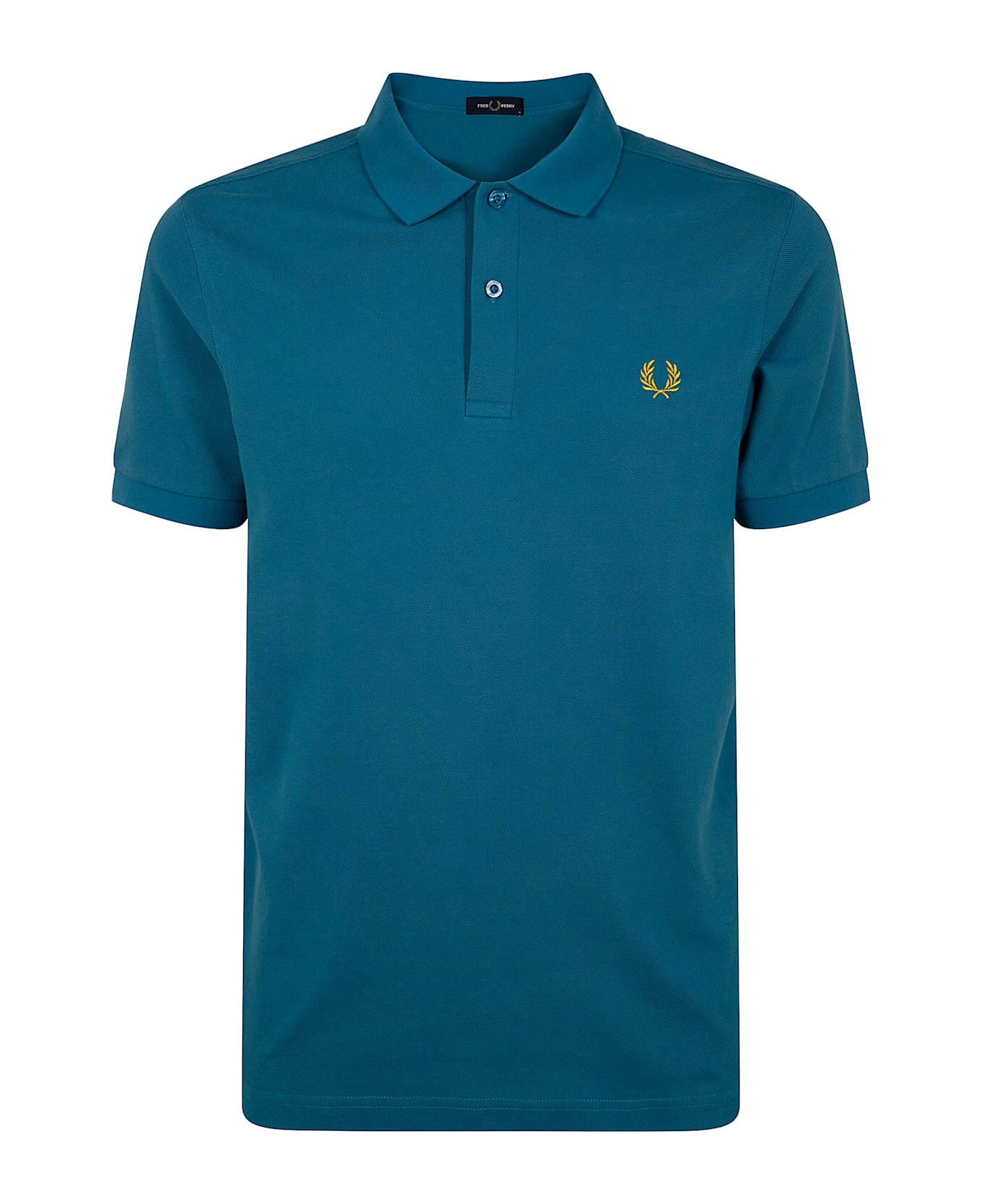 Fred Perry Plain Shirt - R Ocean Honycomb