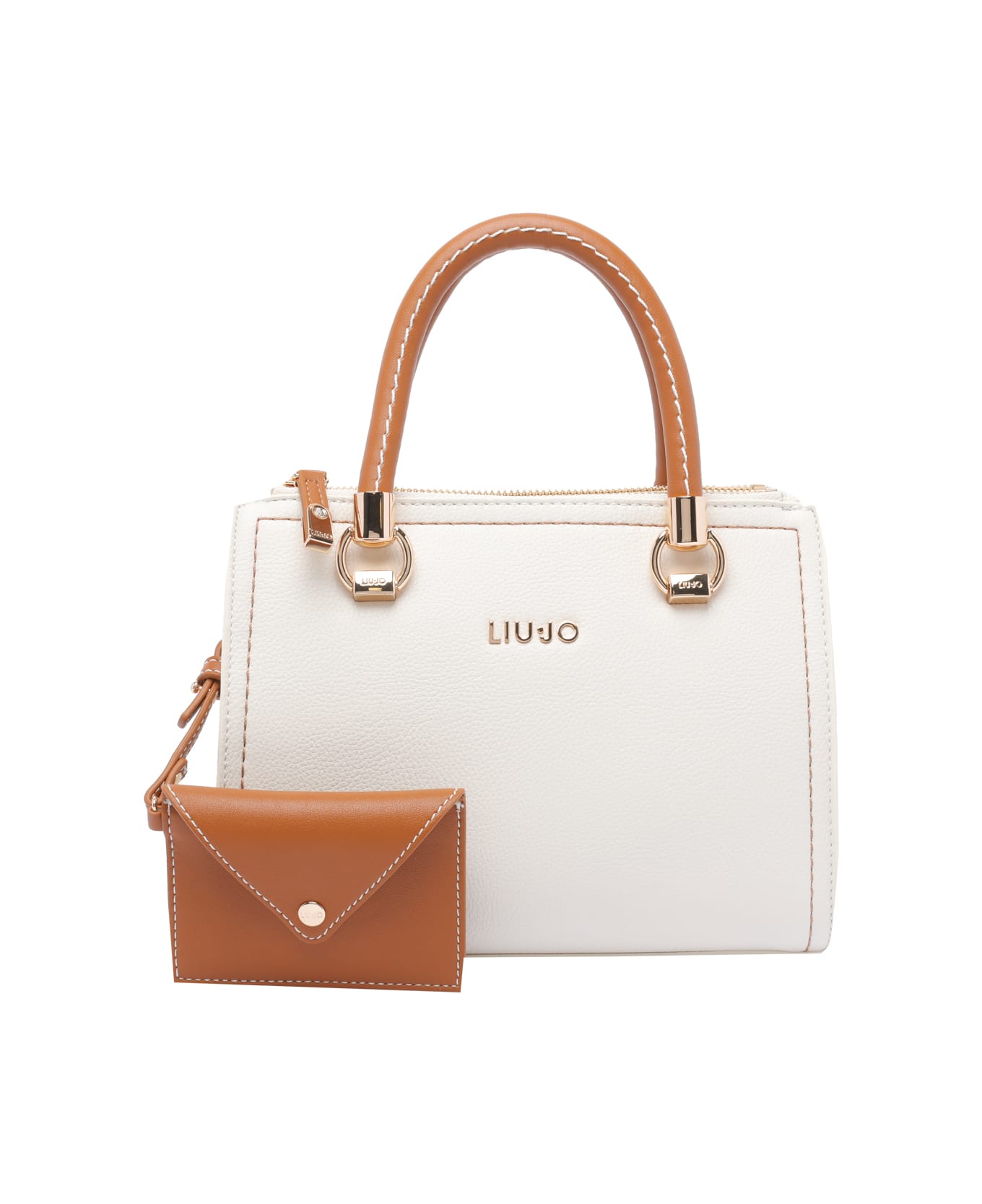 Liu-Jo Logo Handbag - White