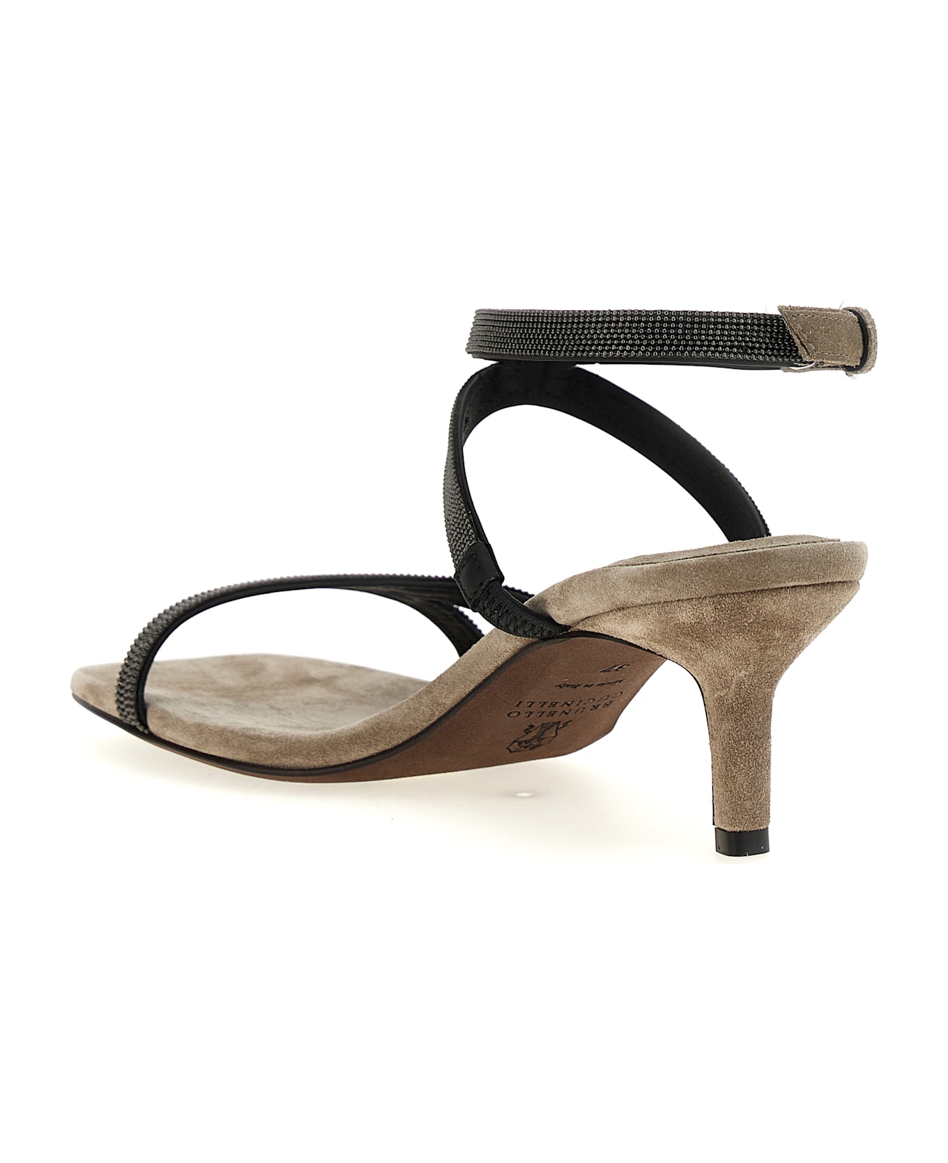 Brunello Cucinelli Monile Sandals - White