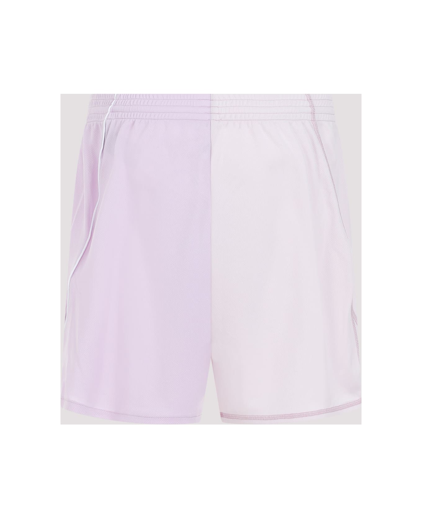 Martine Rose Half & Half Football Shorts - Lilac Lilac