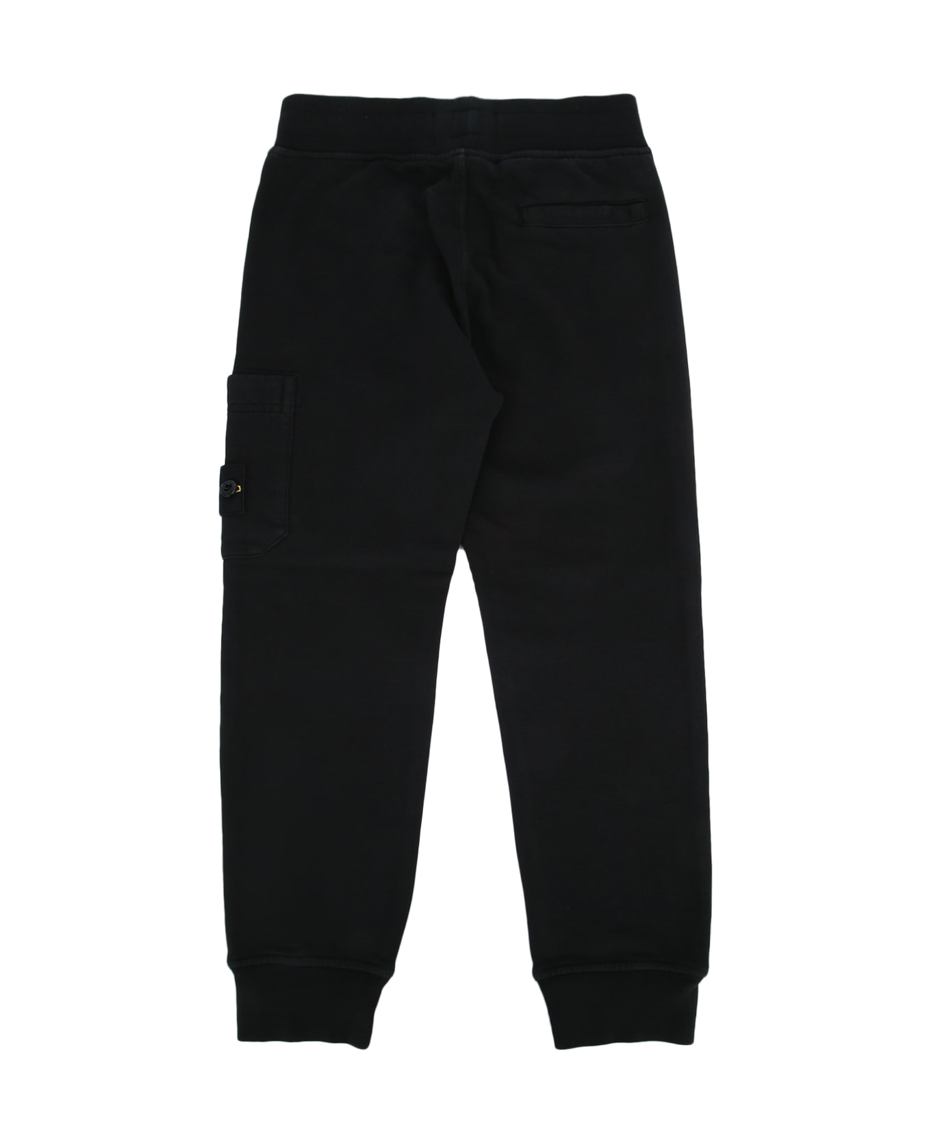 Stone Island Junior Sweat Bottoms - BLACK