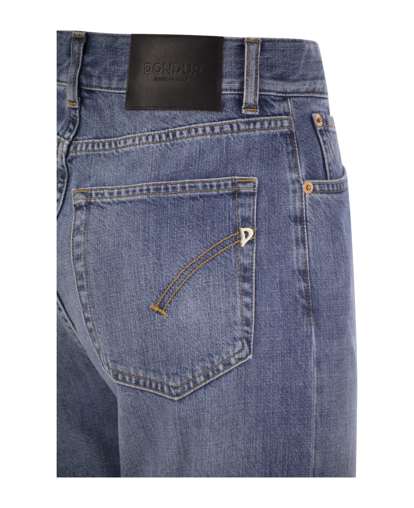 Dondup Amber - Wide-leg Jeans - Medium Denim