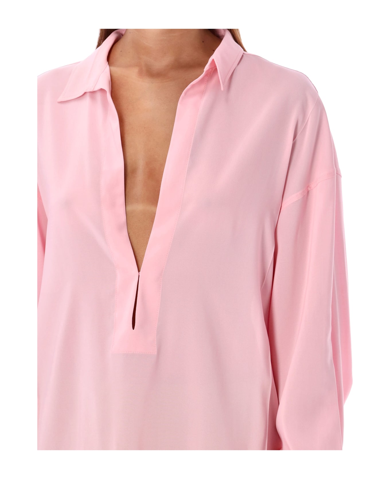 Philosophy di Lorenzo Serafini Oversized Blouse - ROSA