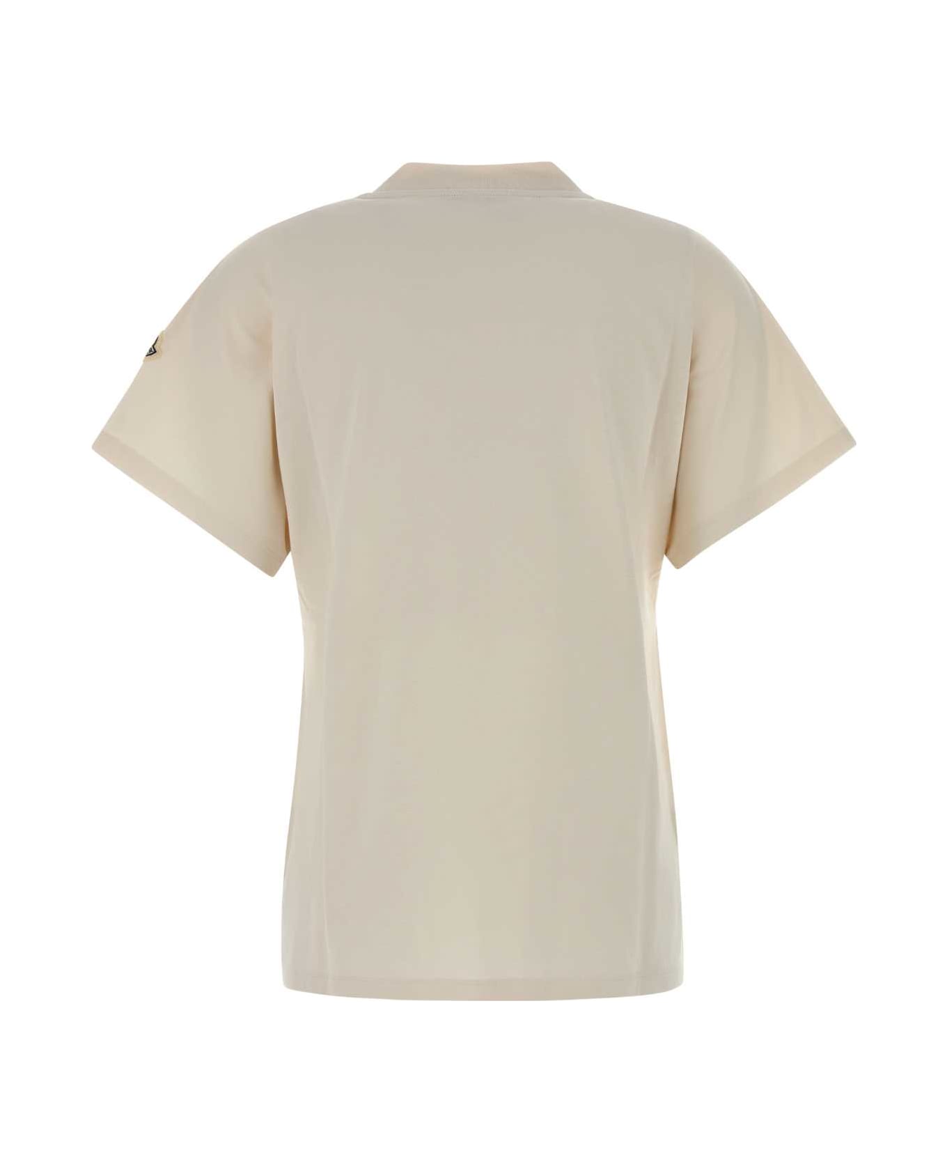 Moncler Sand Cotton T-shirt - 036