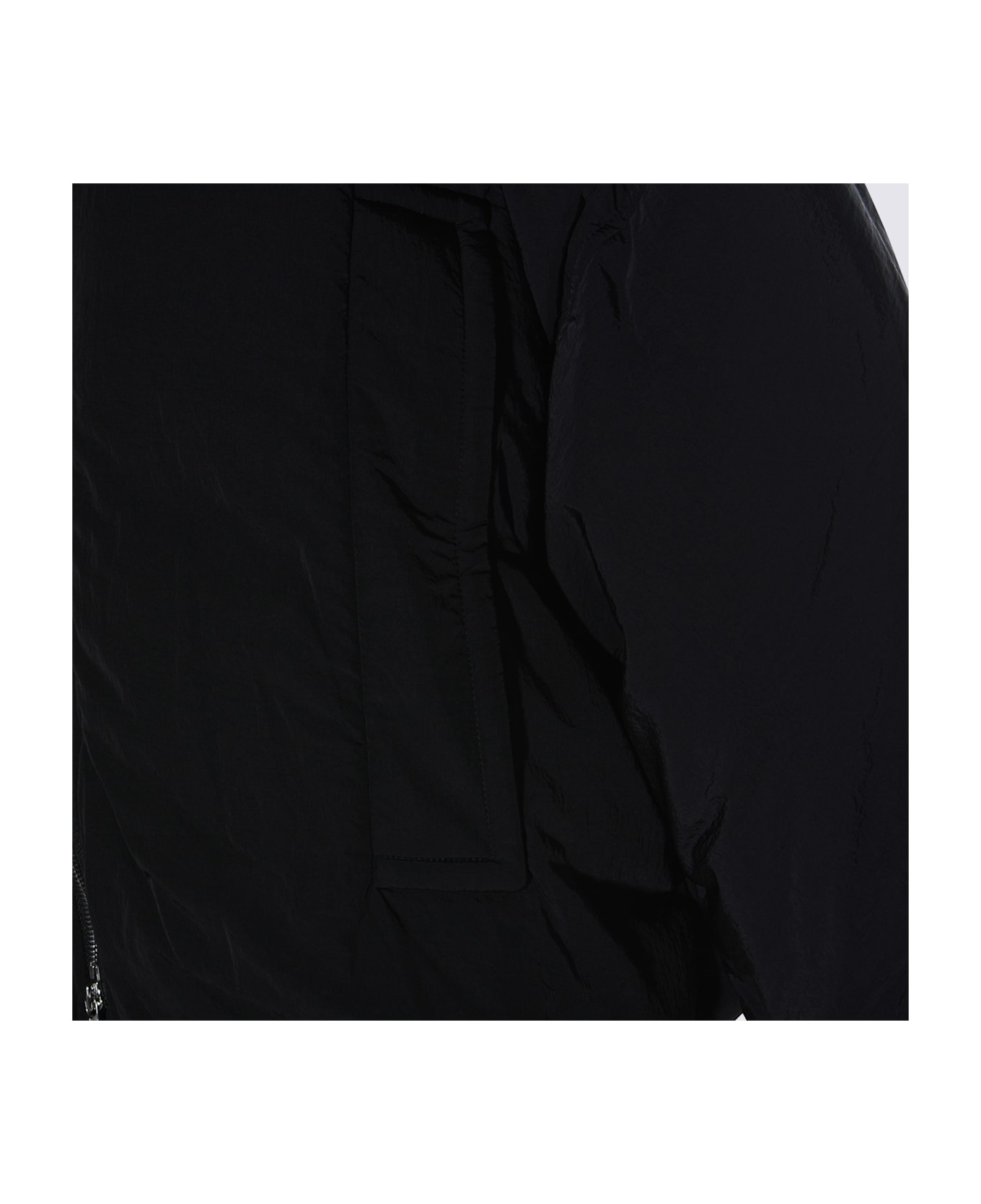 SportMax Black Glizia Down Jacket - Black
