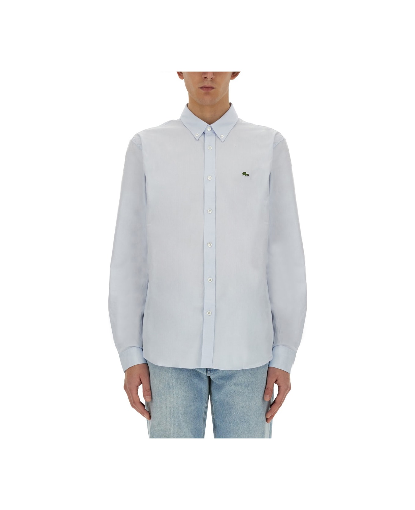 Lacoste Camicia Con Logo - Hbp Panorama
