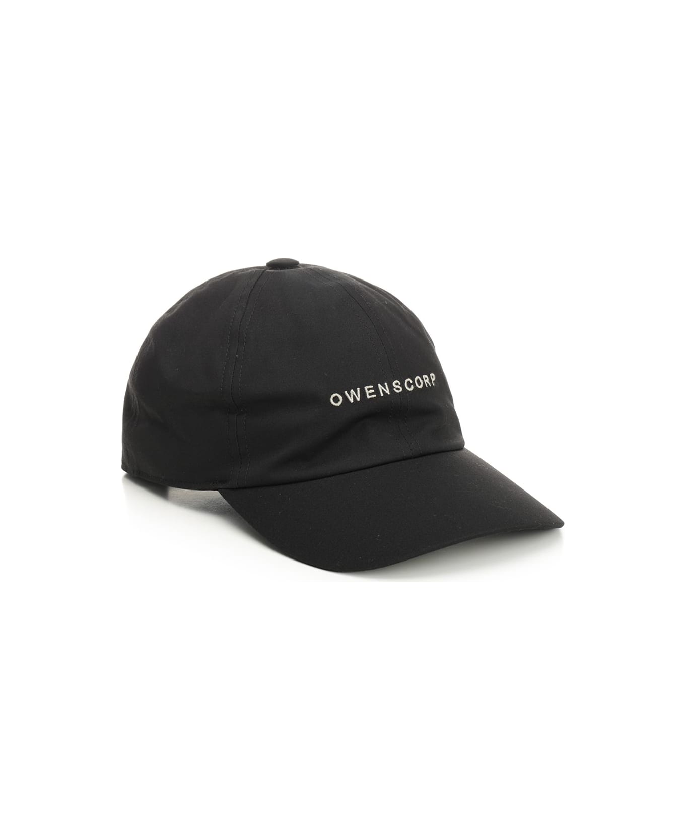 Rick Owens Baseball Cap - BLACK