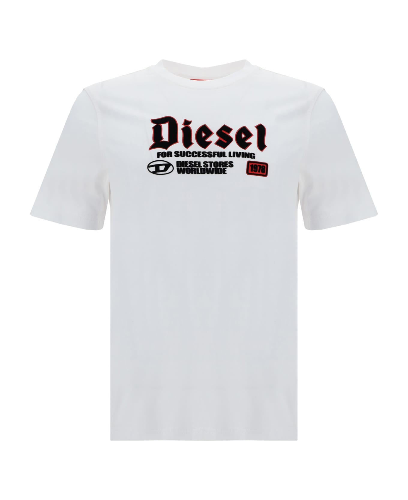 Diesel T-adjust-k1 T-shirt - 100 - White