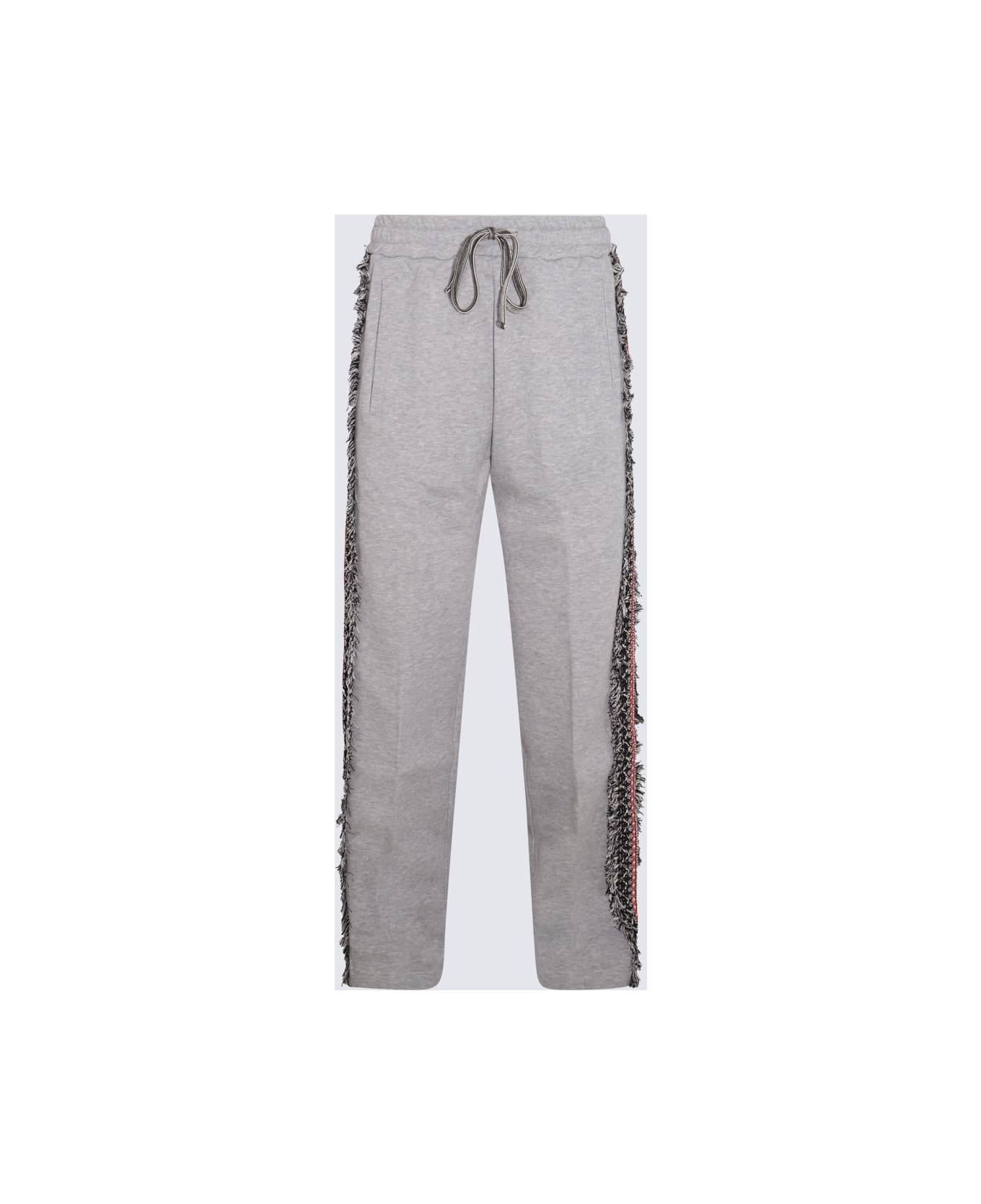Ritos Grey Cotton Pants - Grey