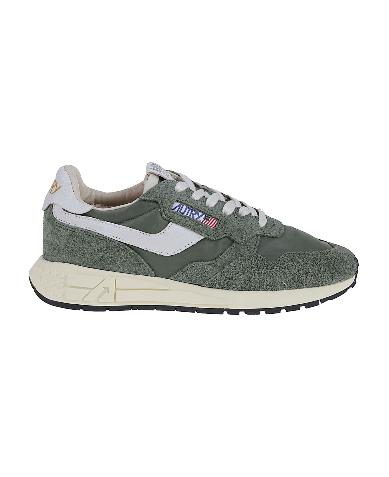 Autry Reelwind Low Sneakers - White/military