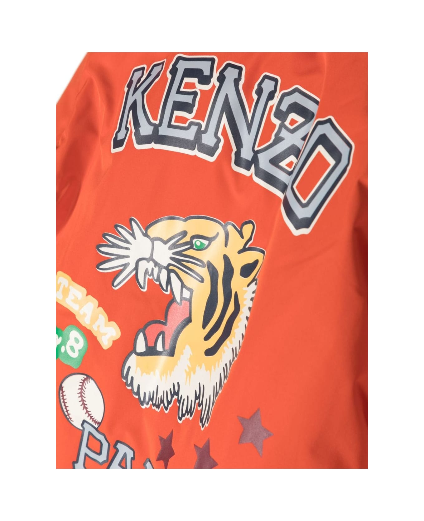 Kenzo Kids Keno Club D2 Puffer Jacket - A Peach