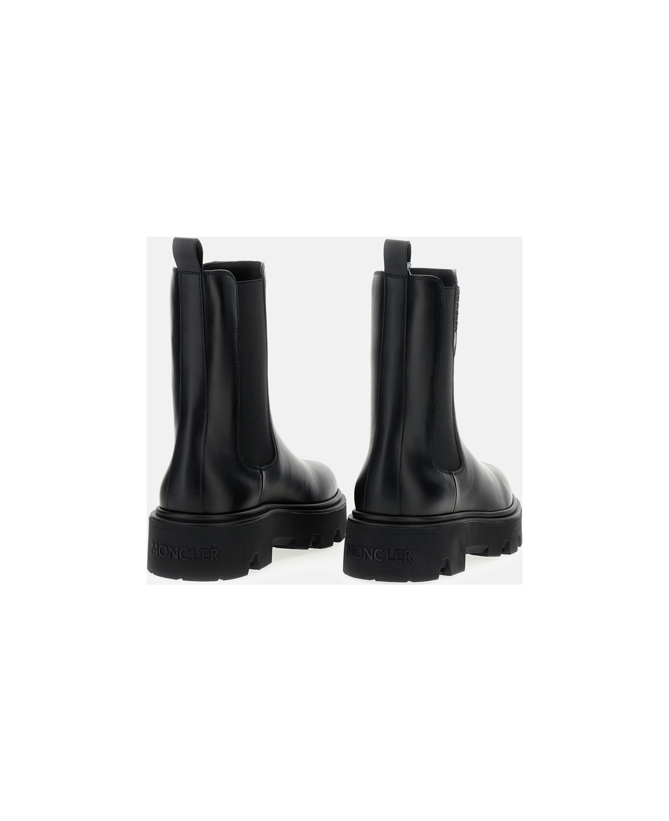 Moncler Aurea Chelsea Ankle Boots - Black