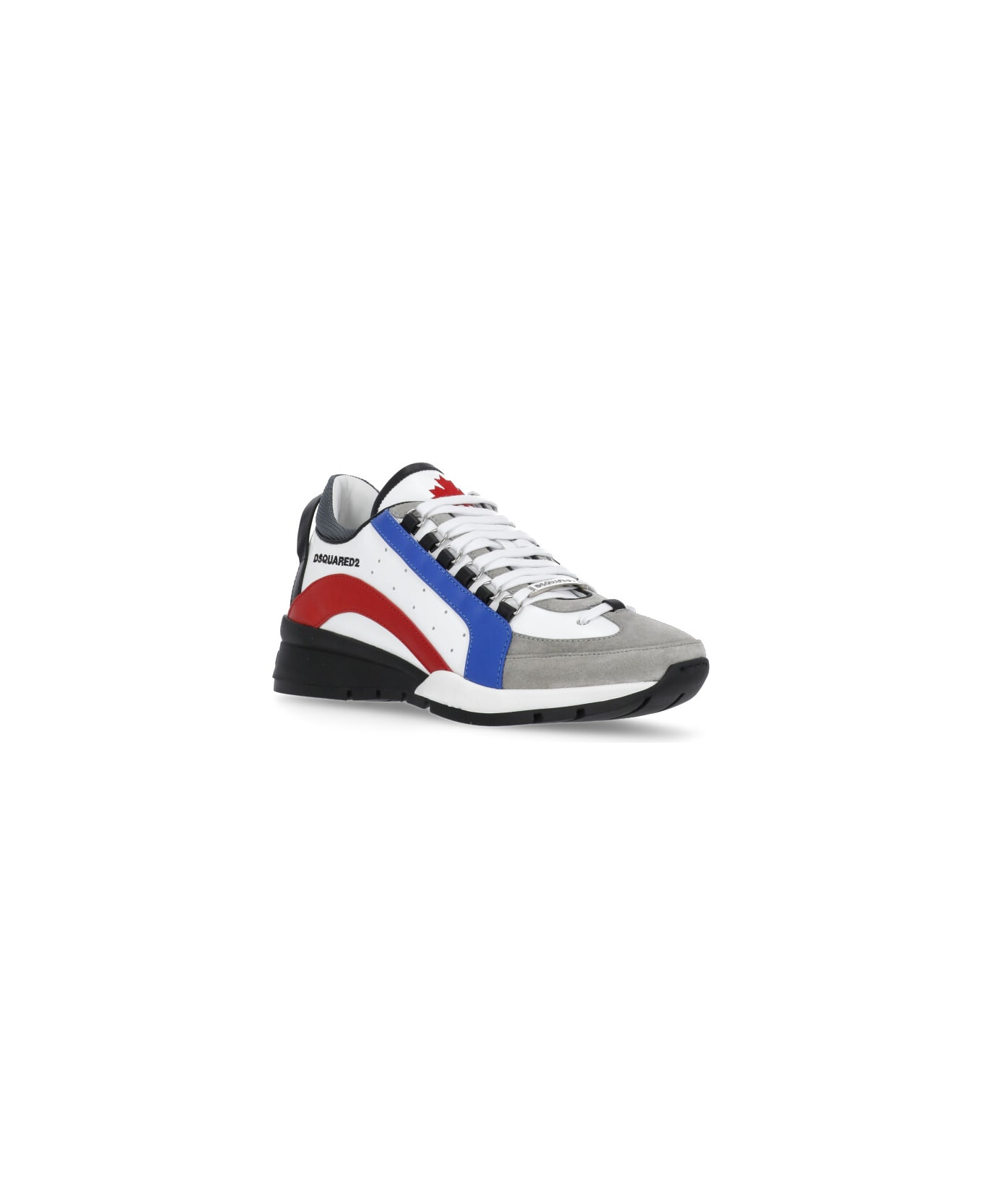 Dsquared2 Legendary Leather Low-top Sneakers - Multicolor