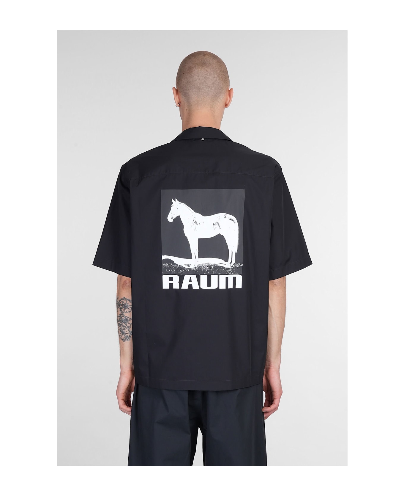 OAMC Shirt In Black Cotton - black