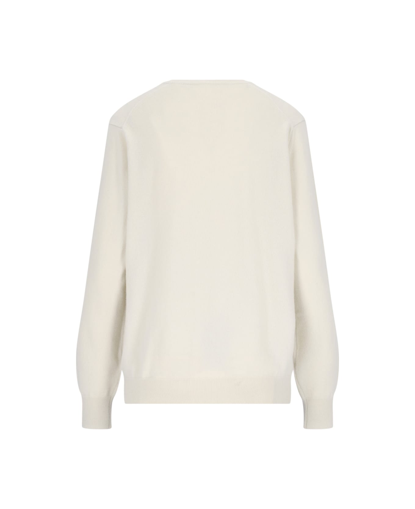 Canessa V-neck Sweater - Cream