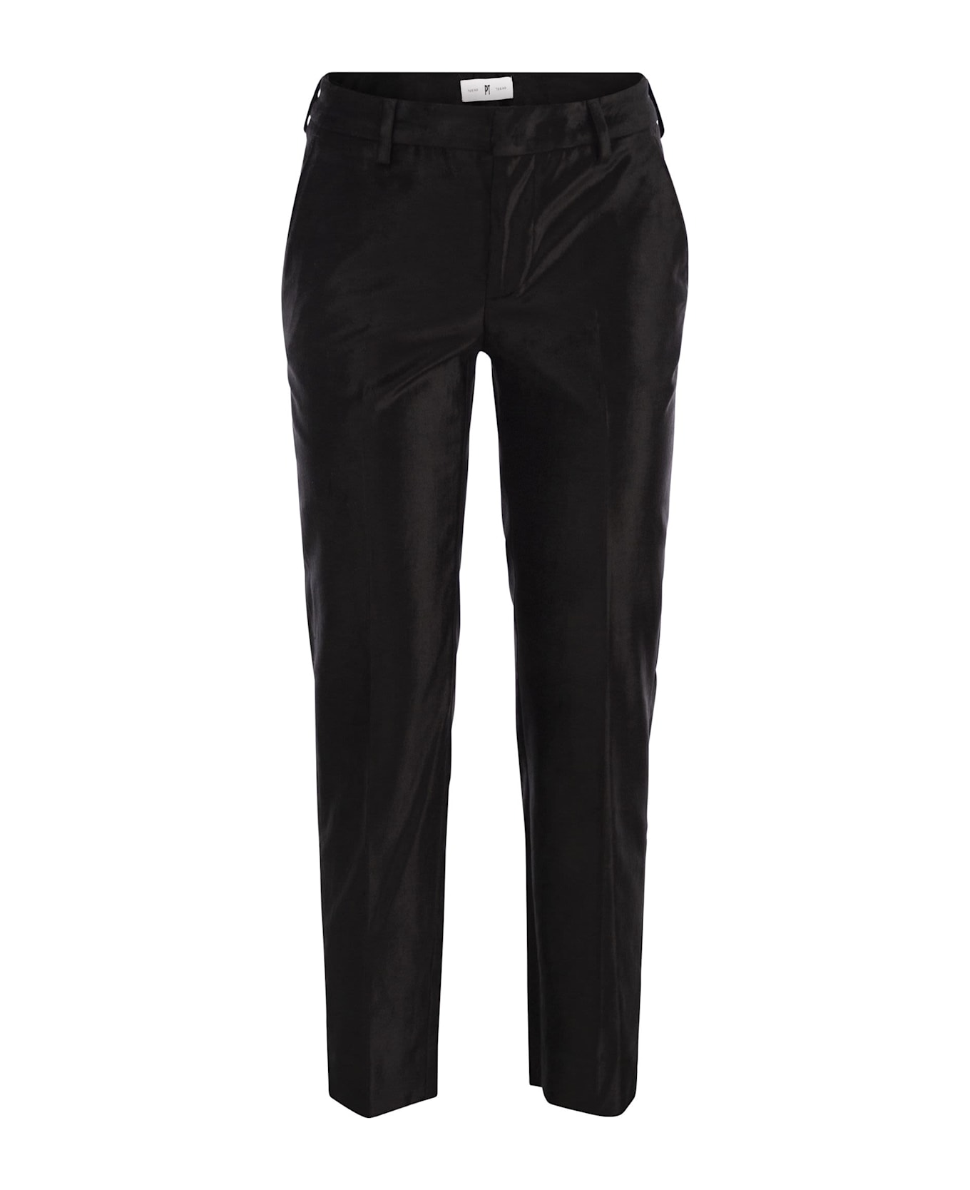 PT Torino New York - Velvet Trousers - Black