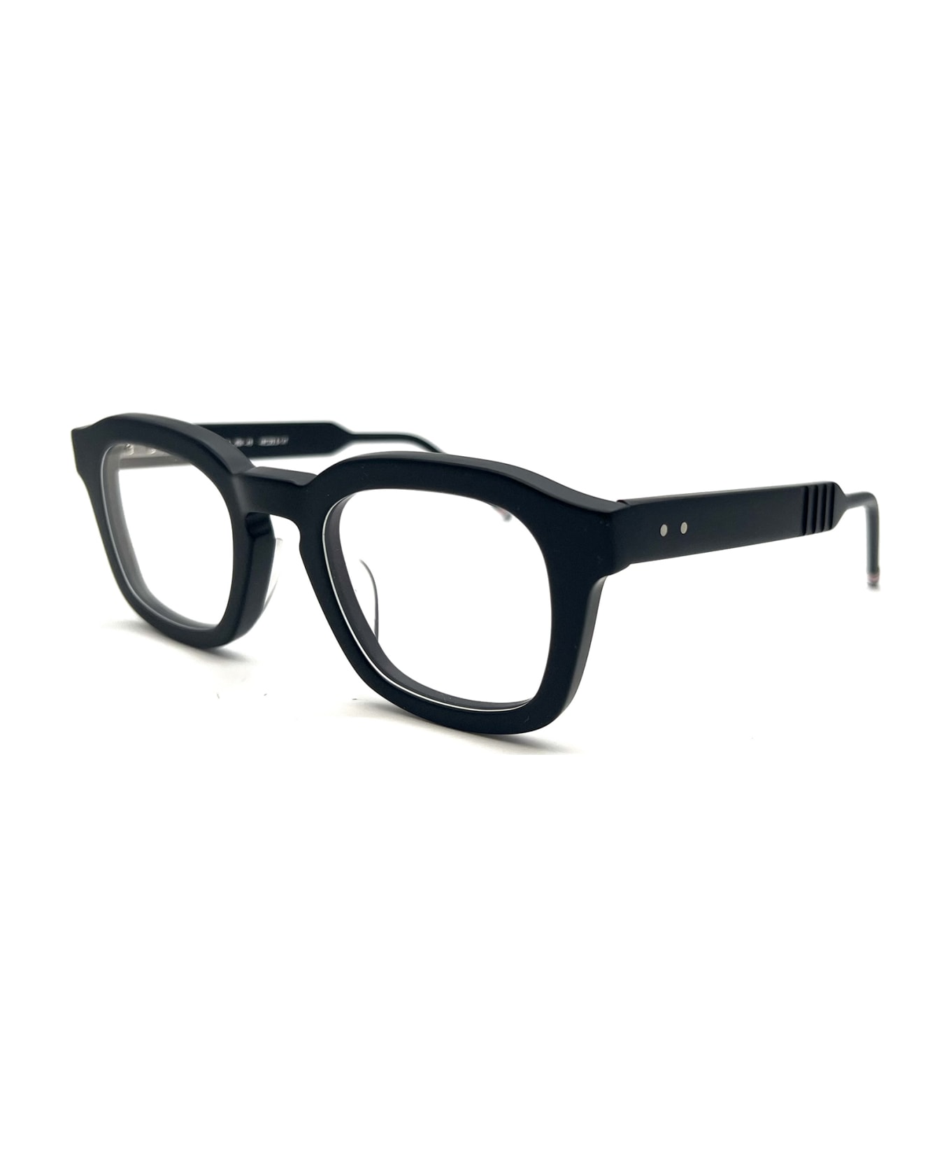 Thom Browne Square Frame Glasses - Black/charcoal アイウェア