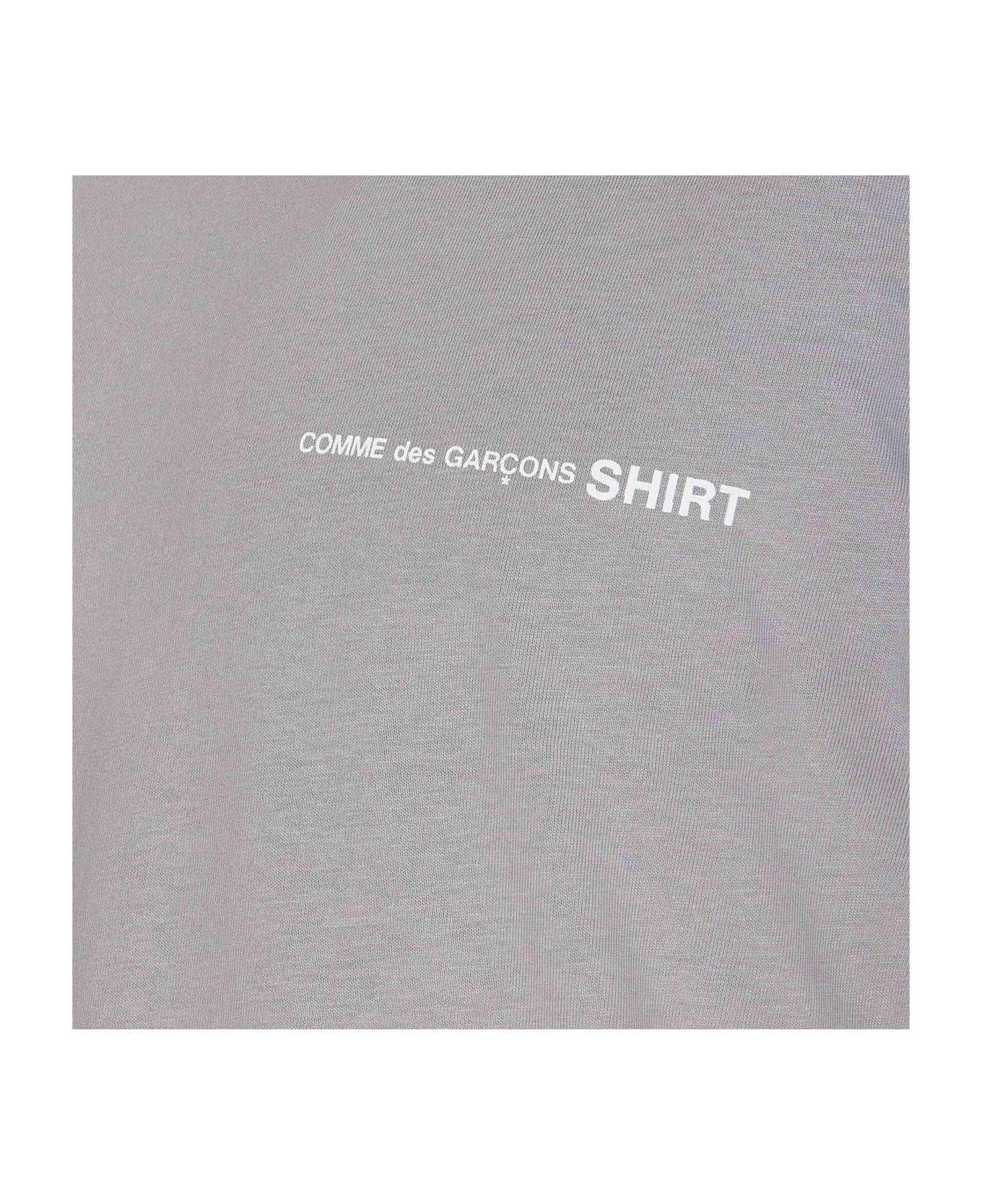 Comme des Garçons Logo T-shirt - Grey シャツ
