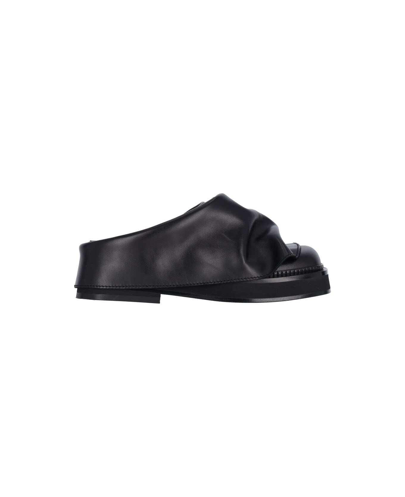 The Attico "mini Robin" Sabots - Black  
