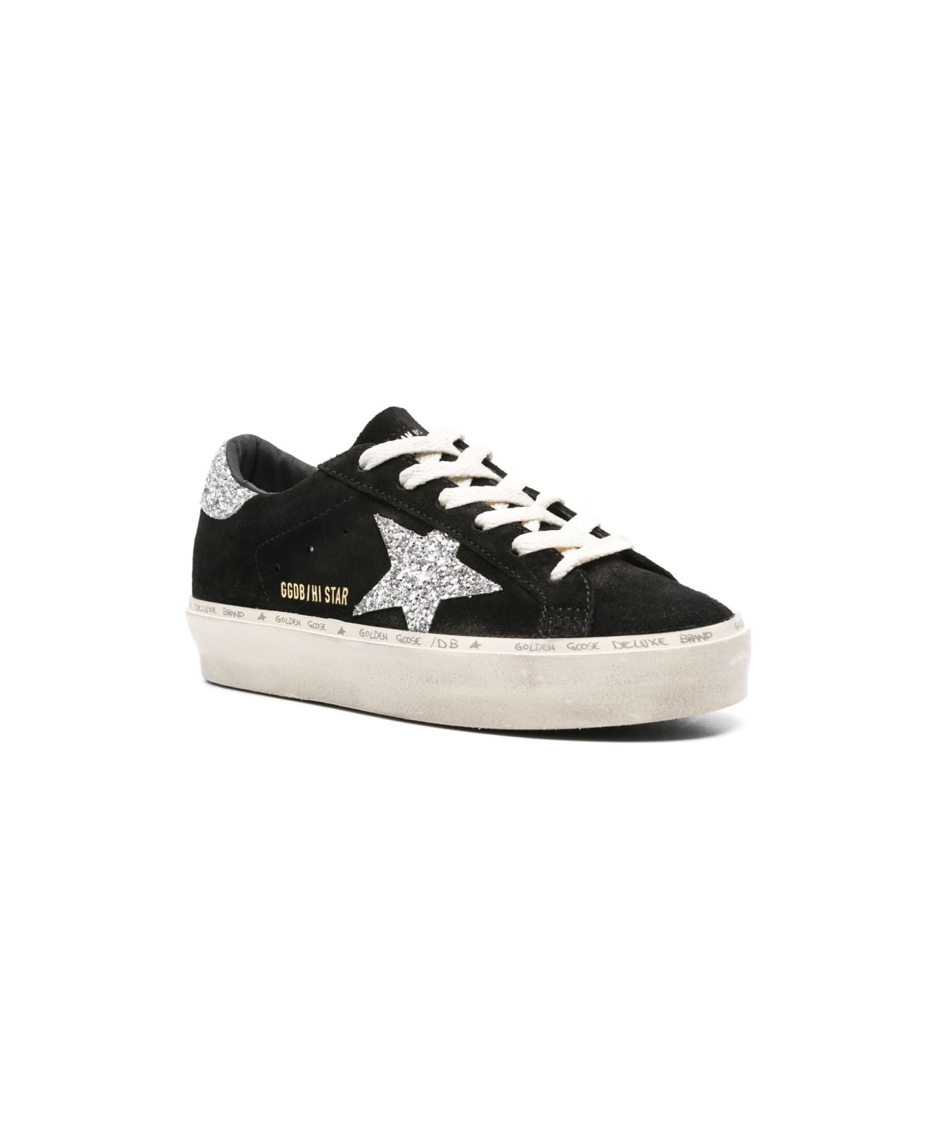 Golden Goose Hi Star Sneakers - Black