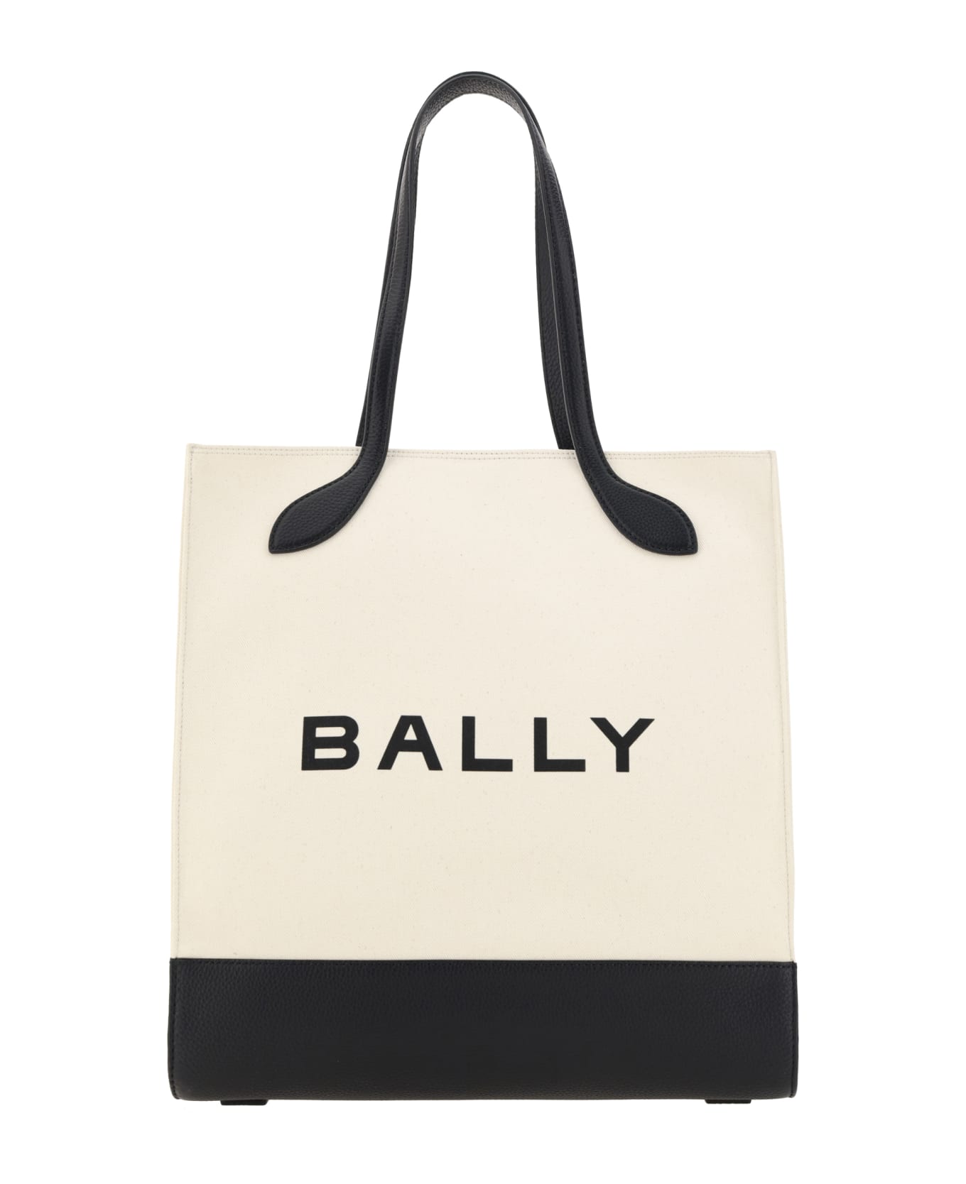 Bally Tote Shoulder Bag - NEUTRALS/BLACK