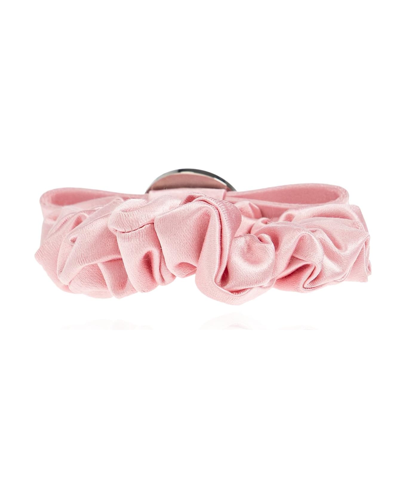 Versace Silk Hair Scrunchie - PINK