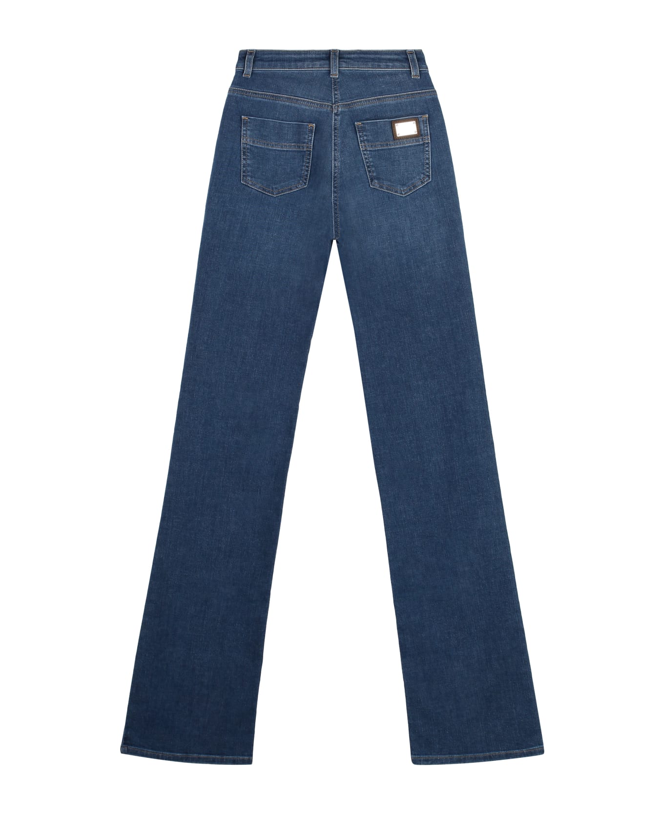 Elisabetta Franchi High-rise Flared Jeans - Blue denim