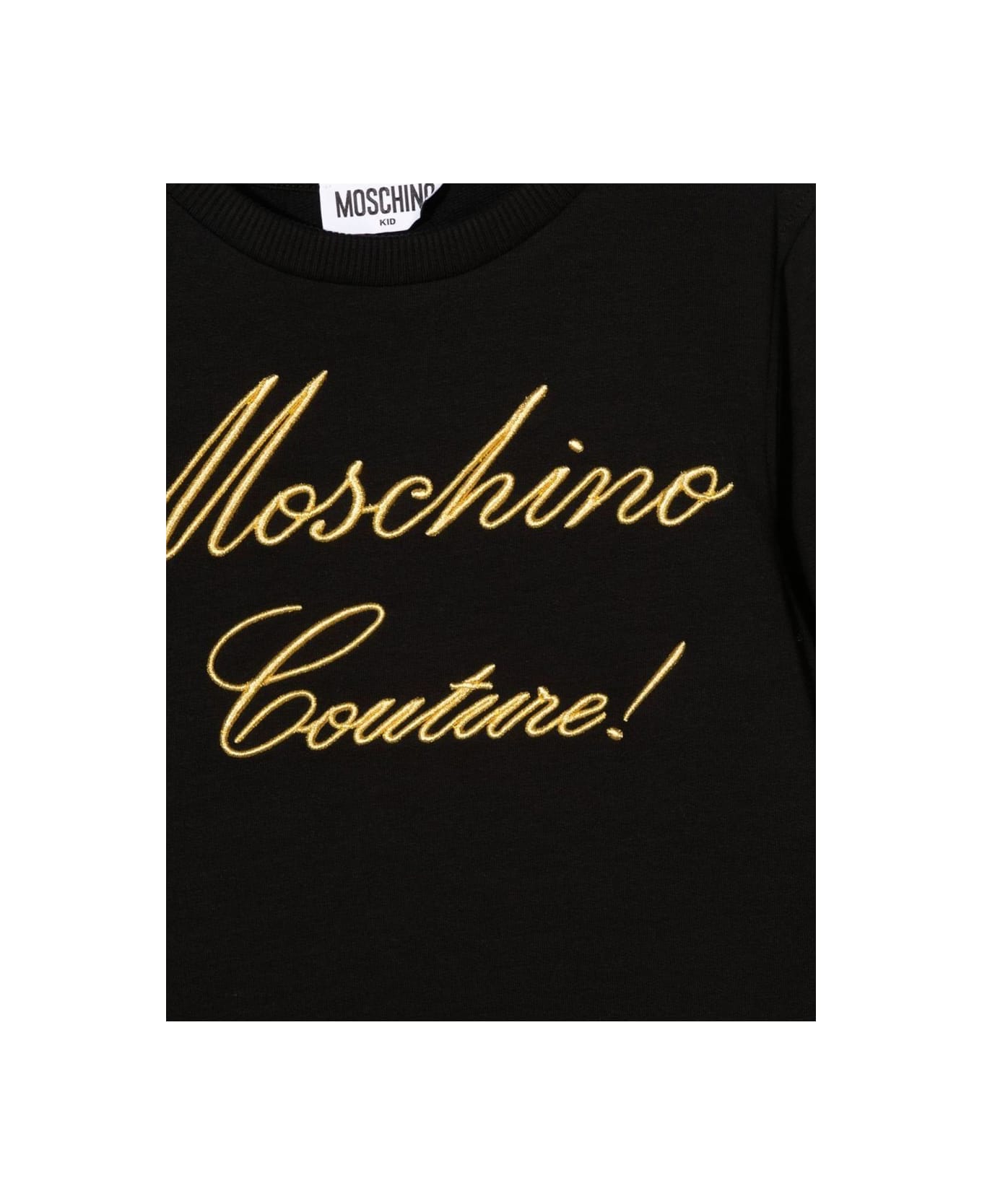 Moschino Logo Dress - BLACK ワンピース＆ドレス