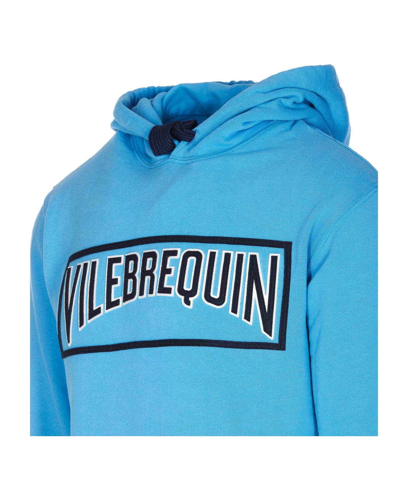 Vilebrequin Logo Hoodie - blu