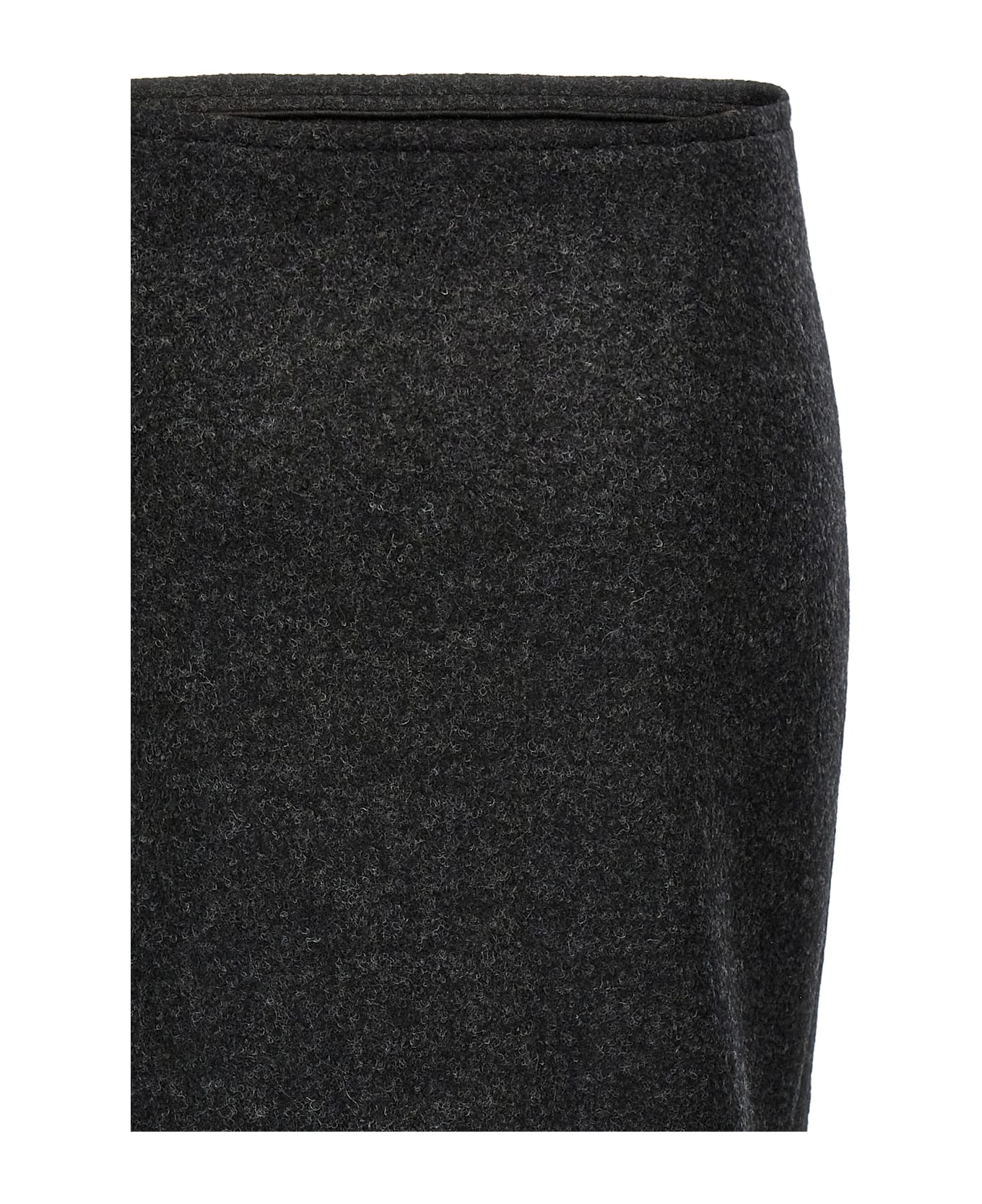 Victoria Beckham 'padded Tube Detail' Skirt - Gray