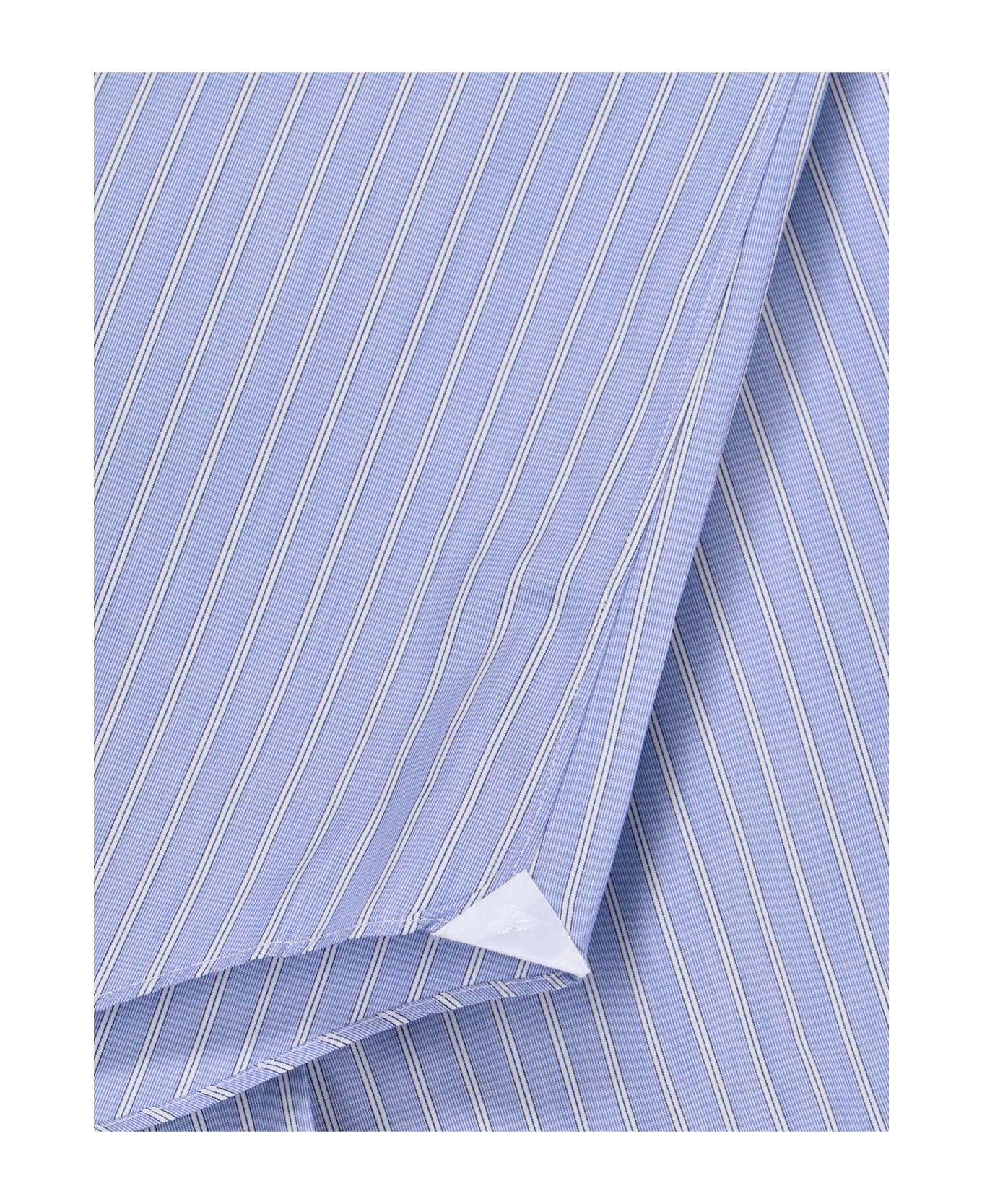 Finamore 
milano
 Striped Shirt - Light Blue