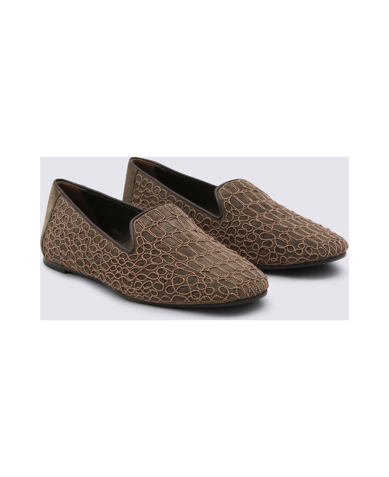 Brunello Cucinelli White Leather Loafer - TORBA