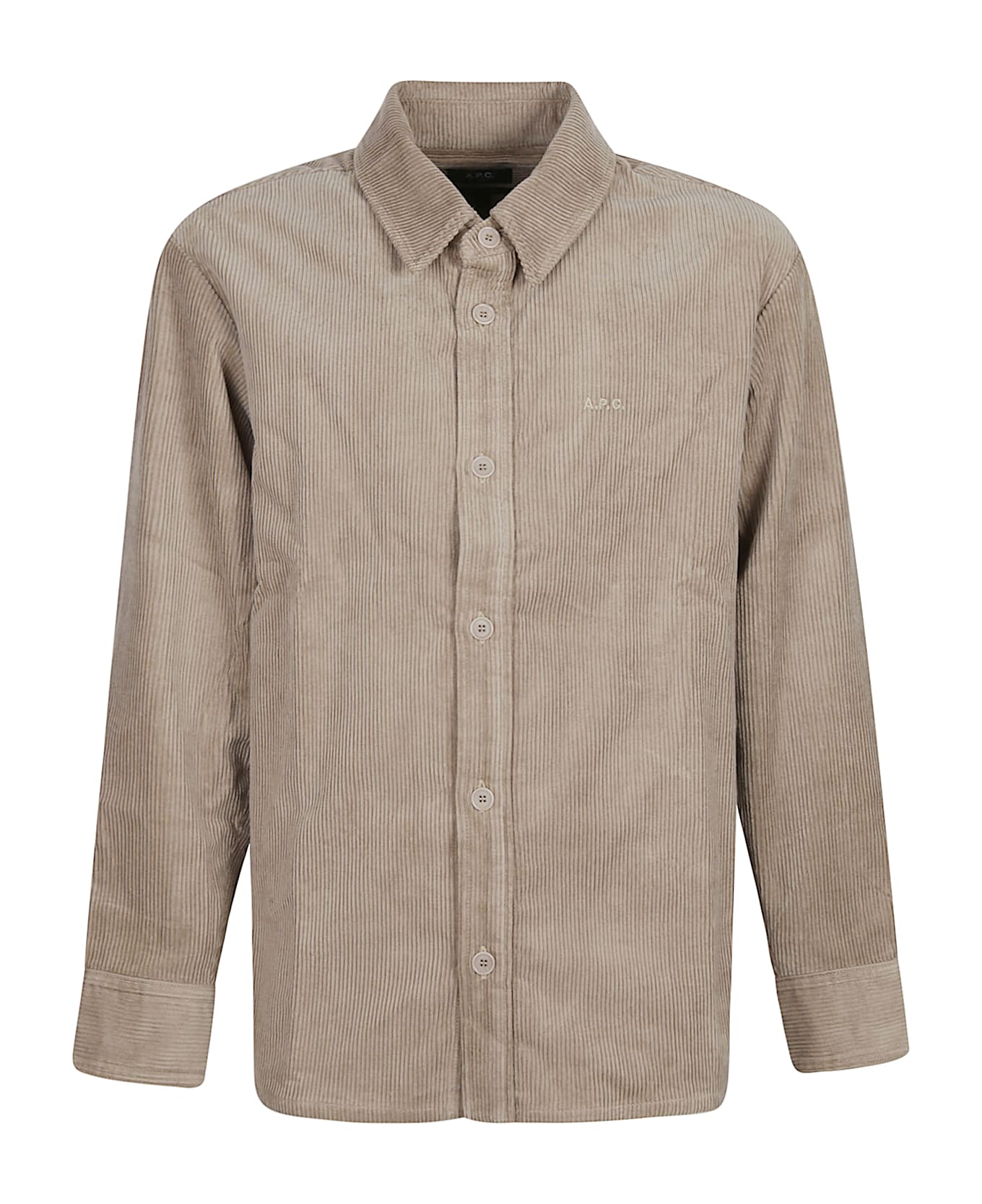 A.P.C. Bobby Overshirt - NEUTRALS