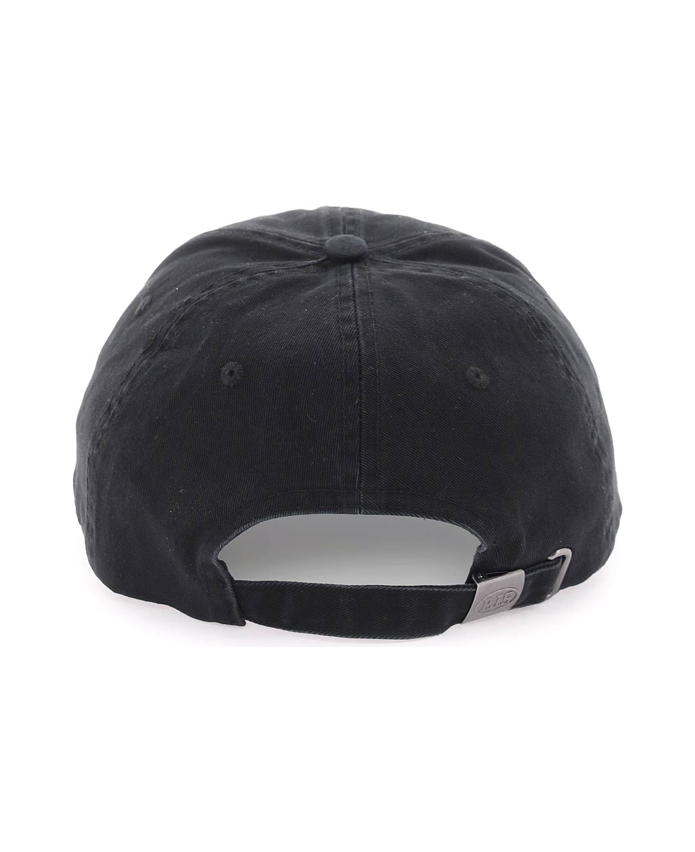 Parajumpers Baseball Cap With Embroidery - BLACK (Black)