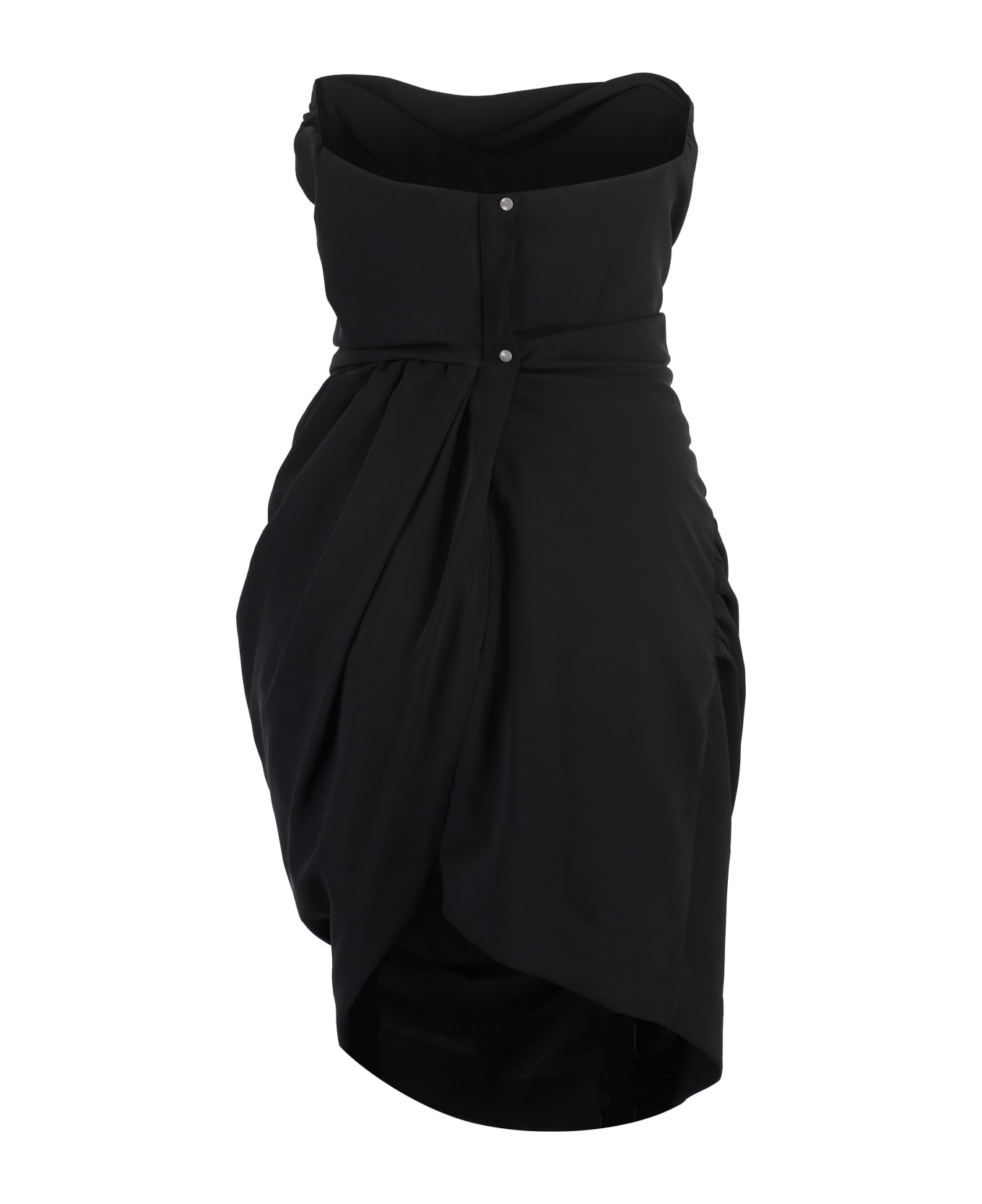 Vivienne Westwood Gathered Dress - black ワンピース＆ドレス
